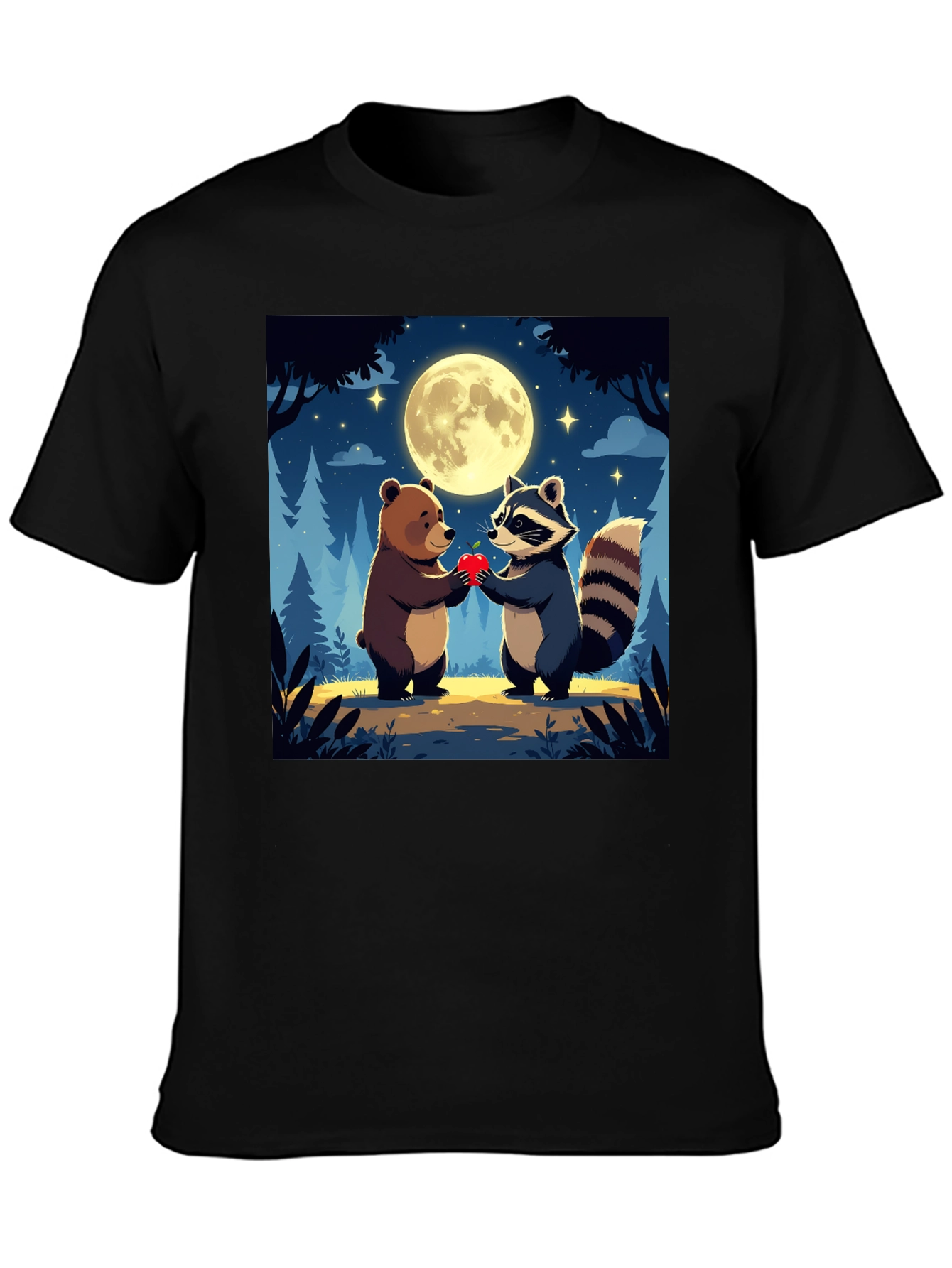 Bear & Raccoon Love T-Shirt