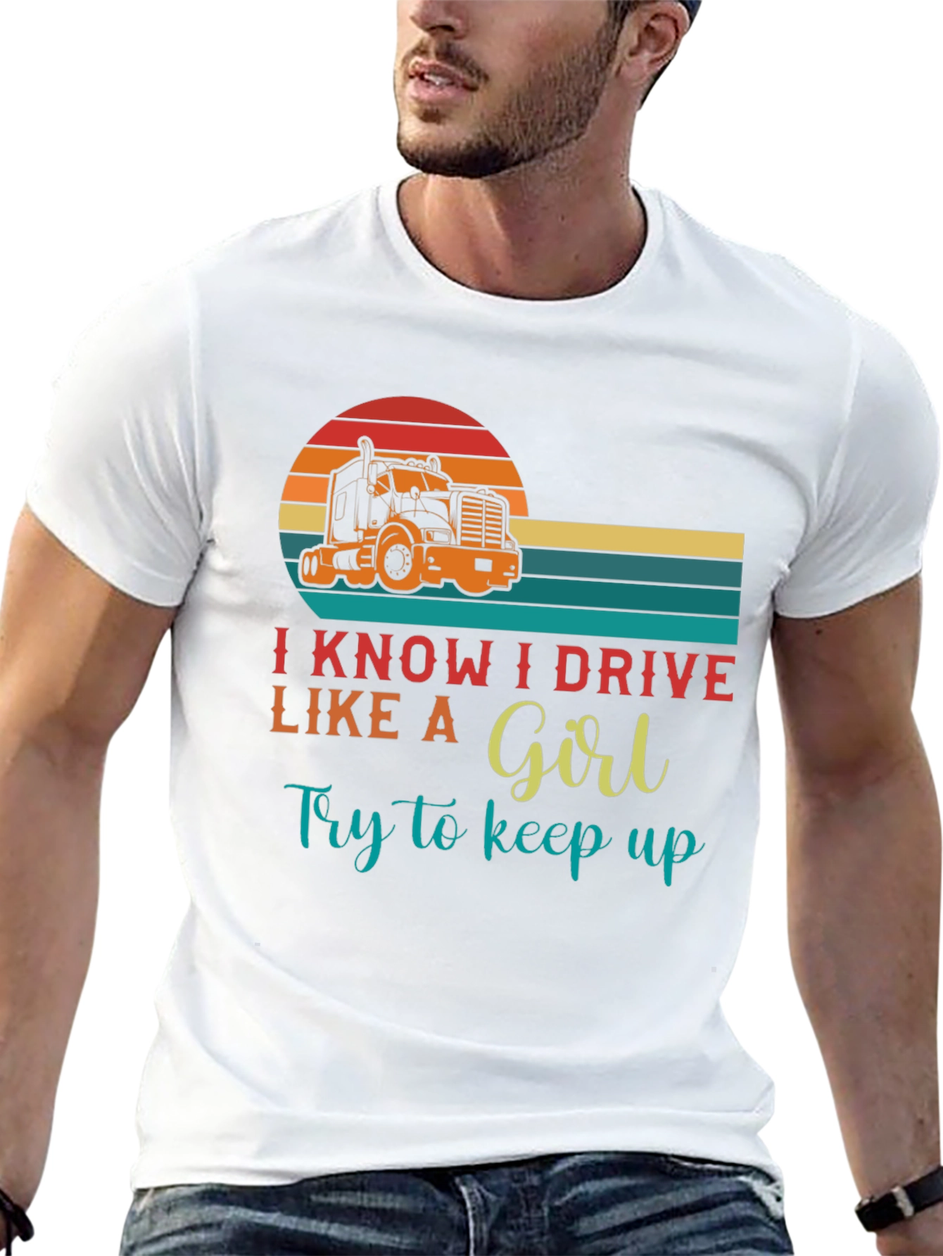 I Know I Drive Like A Girl T-Shirt