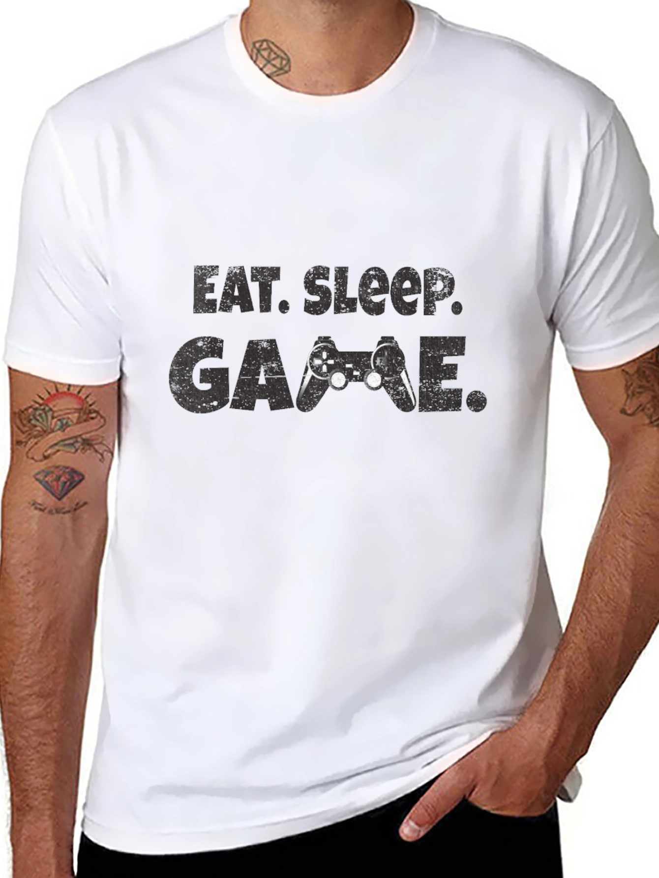 Eat Sleep Game T-Shirt