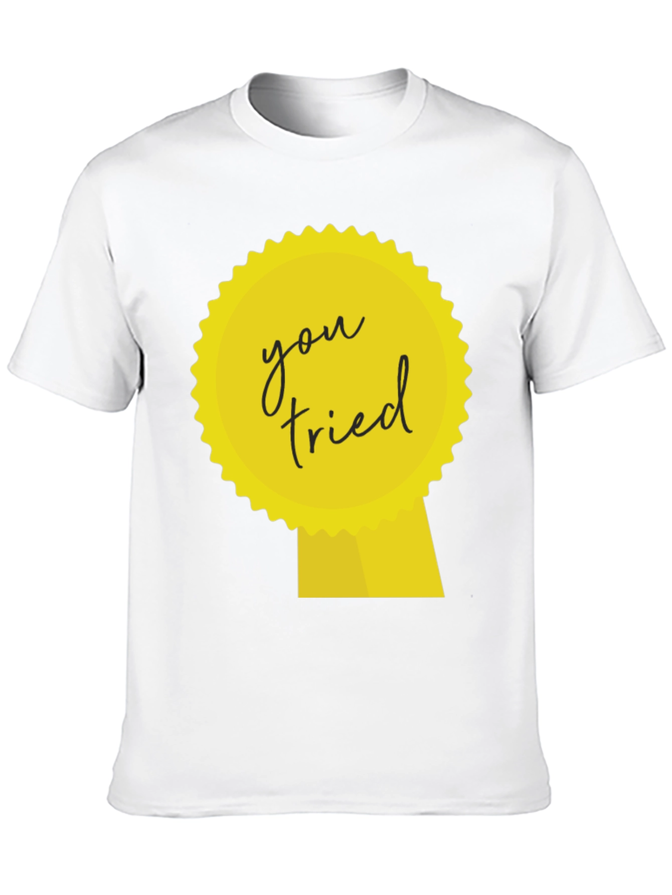 You Tried Ribbon Graphic T-Shirt