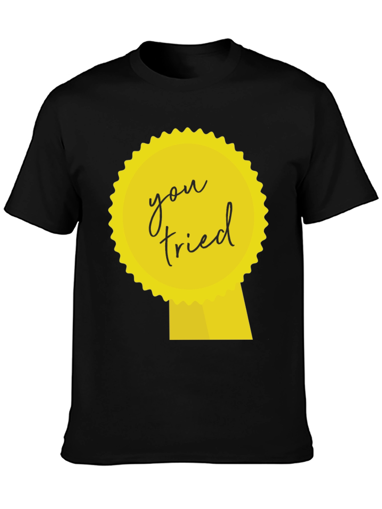 You Tried Ribbon Graphic T-Shirt