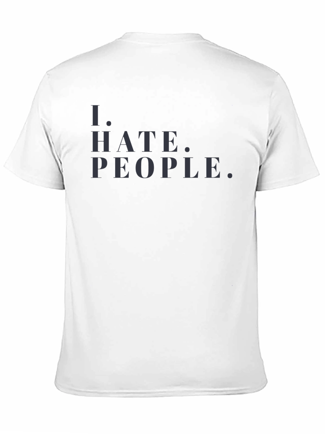 I Hate People Graphic Tee - Mens Black T-Shirt