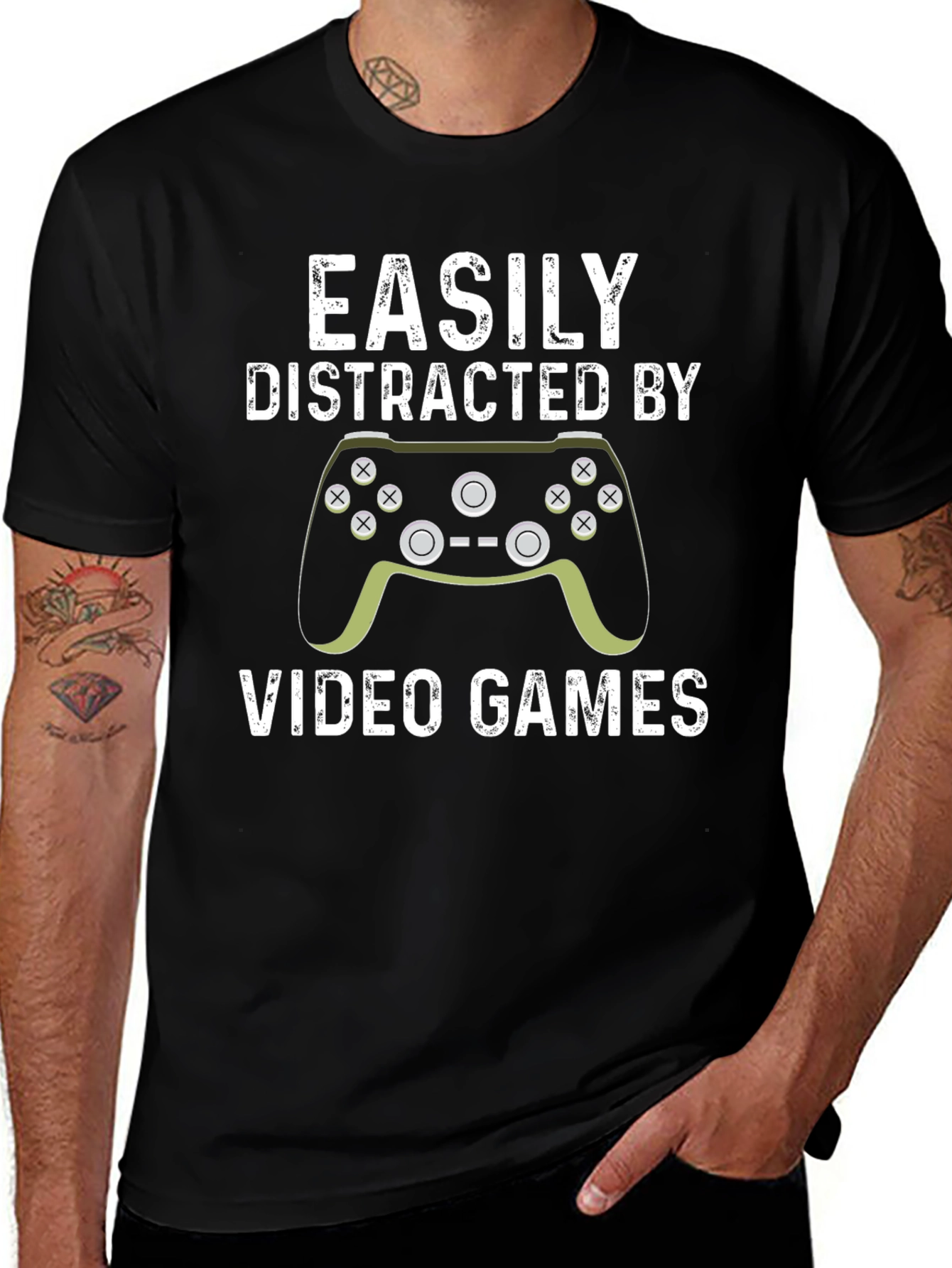 Easily Distracted By Video Games T-Shirt