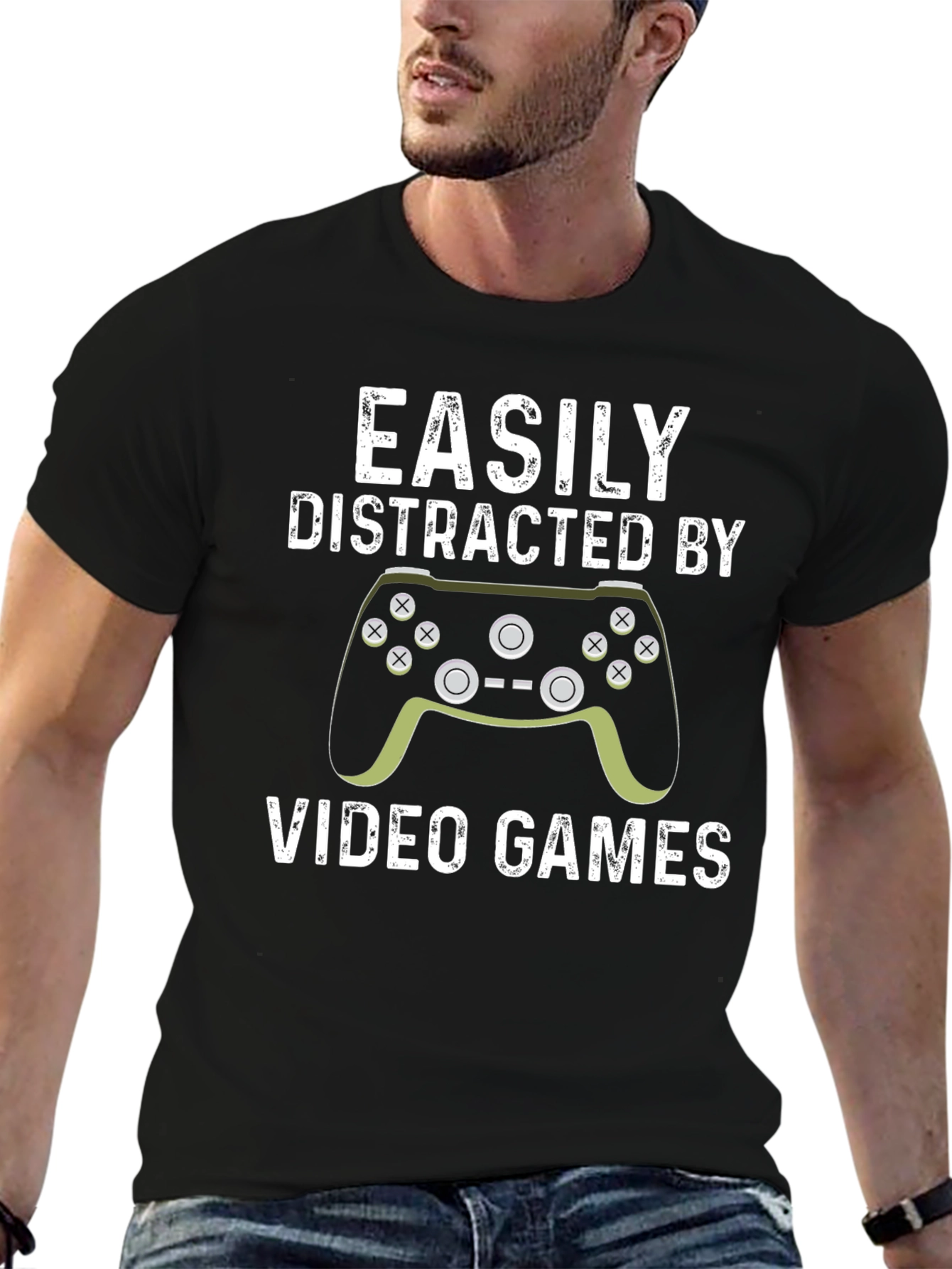 Easily Distracted By Video Games T-Shirt