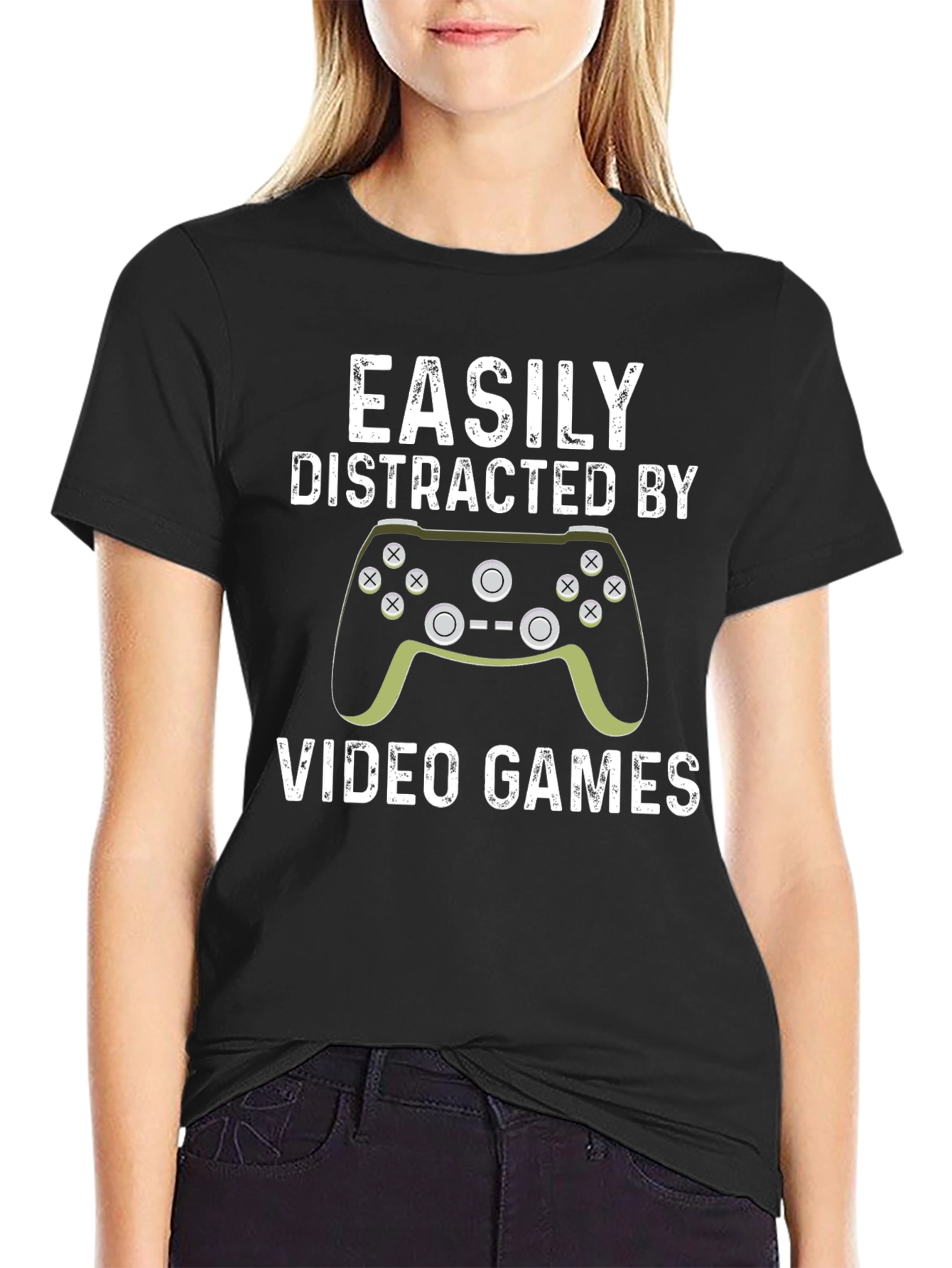Easily Distracted By Video Games T-Shirt