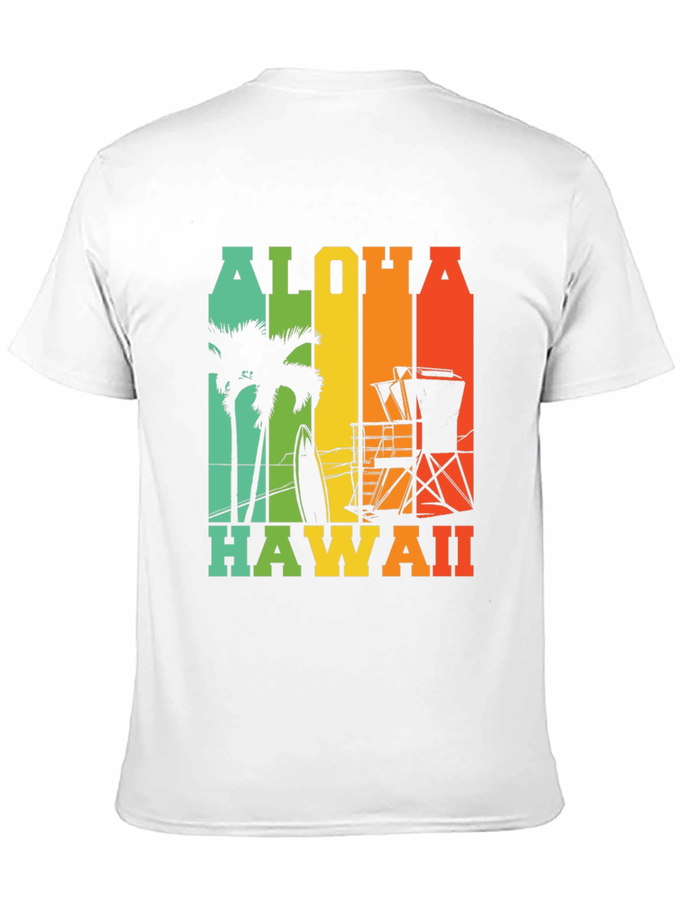 Aloha Hawaii Graphic Tee - Island Vibes