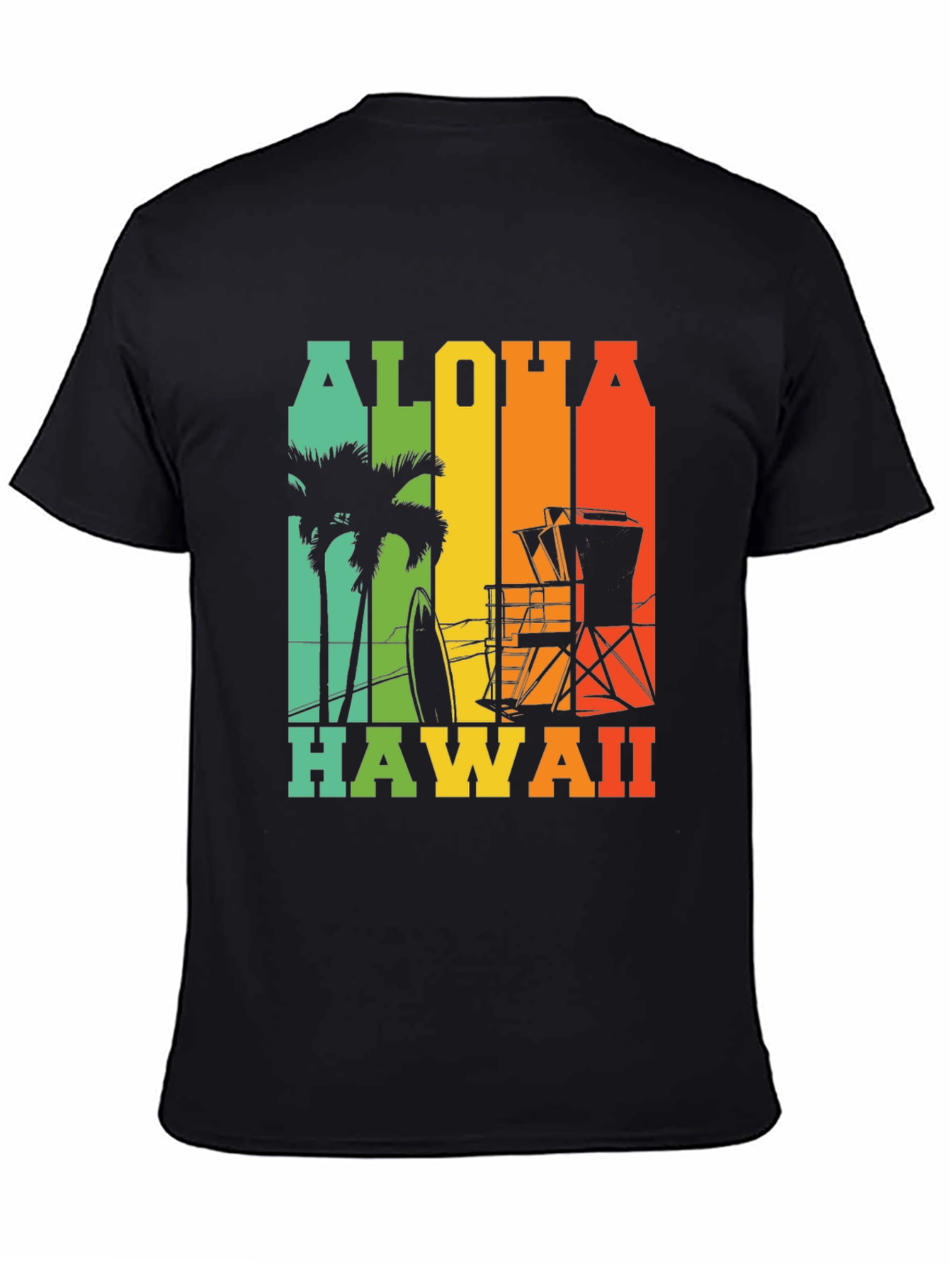 Aloha Hawaii Graphic Tee - Island Vibes