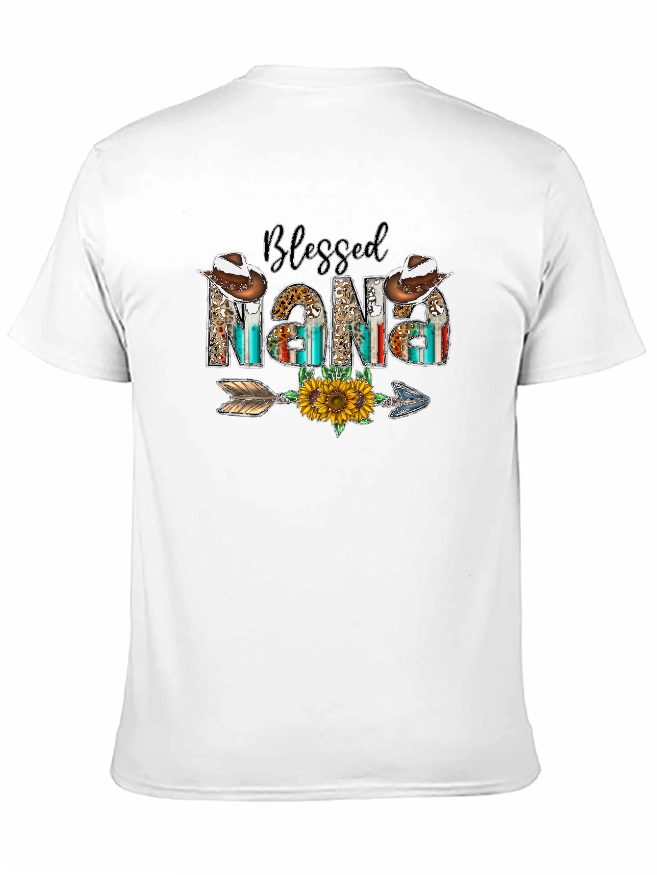 Blessed Nana Graphic T-Shirt