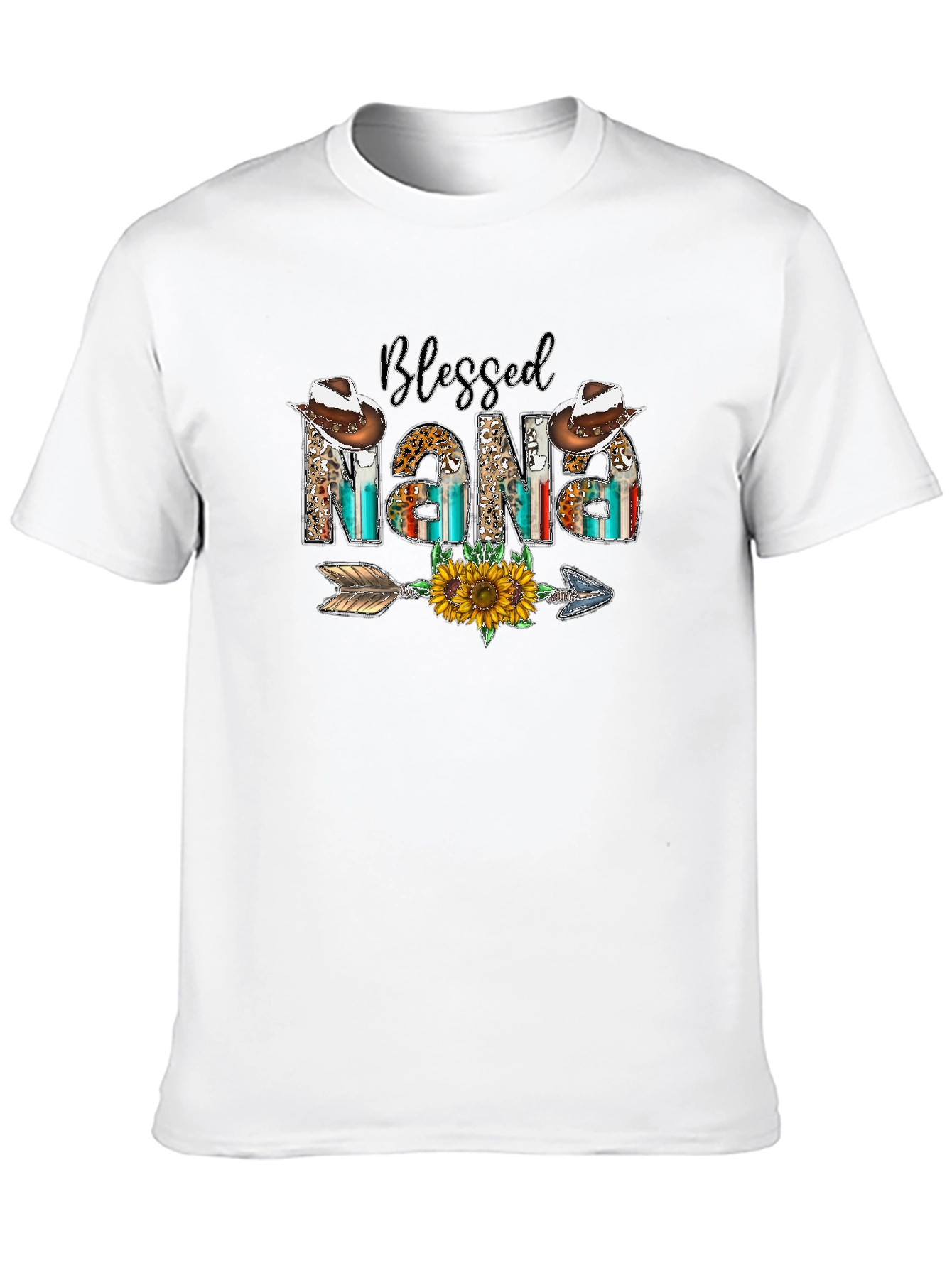 Blessed Nana Graphic T-Shirt