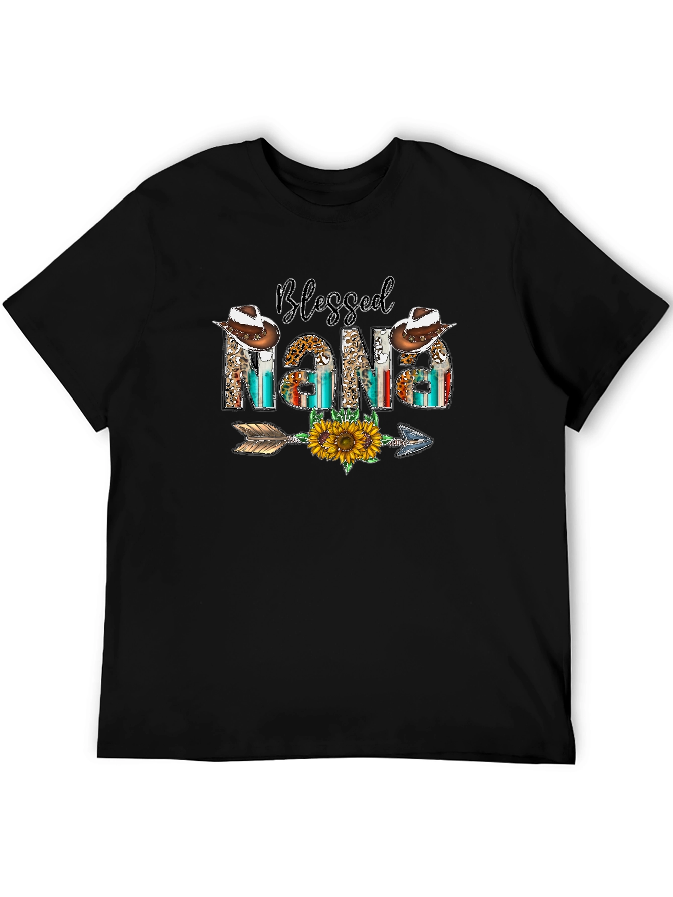 Blessed Nana Graphic T-Shirt