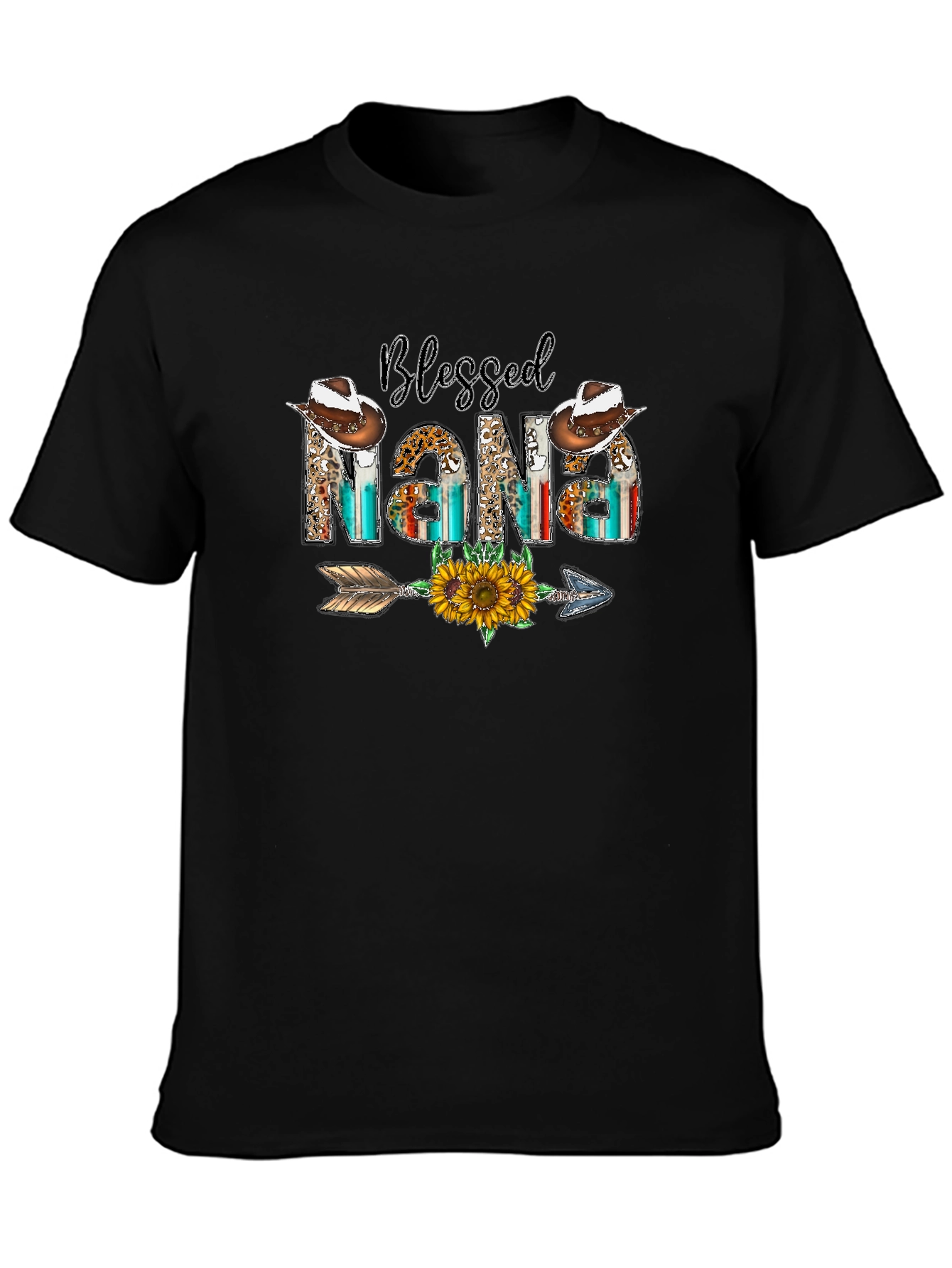 Blessed Nana Graphic T-Shirt