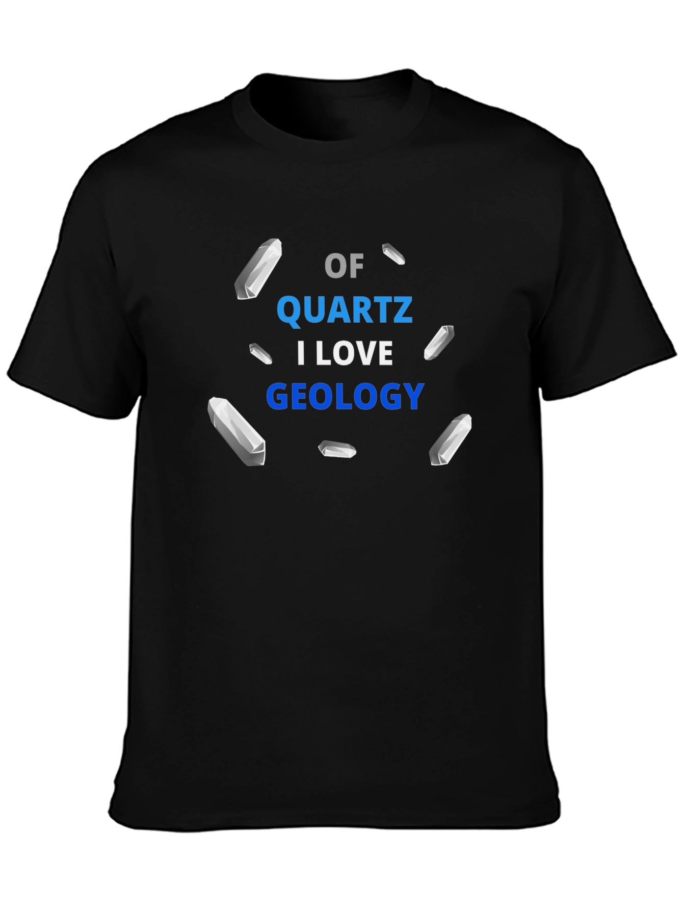 Quartz Geology T-Shirt - Mineral Lover Tee