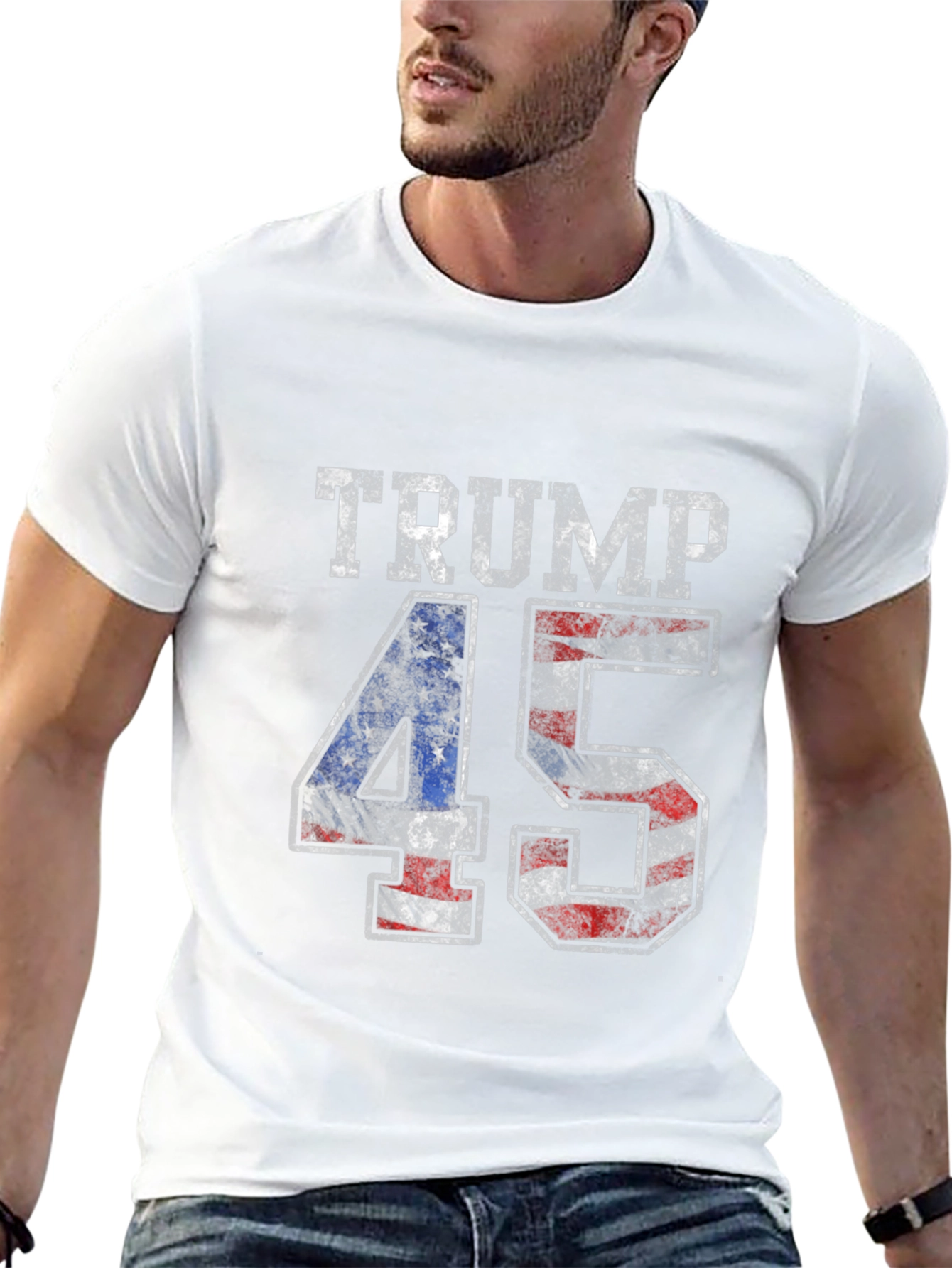 Trump 45 Graphic T-Shirt