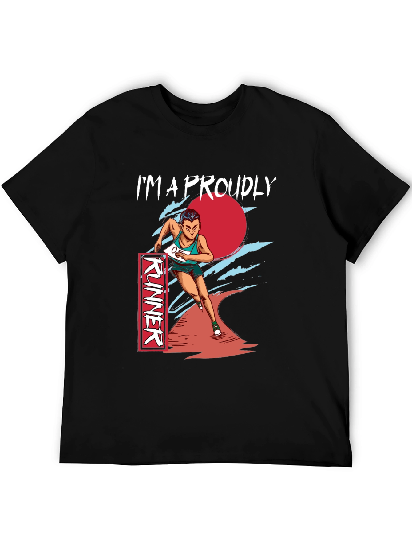 Proud Runner Graphic T-Shirt