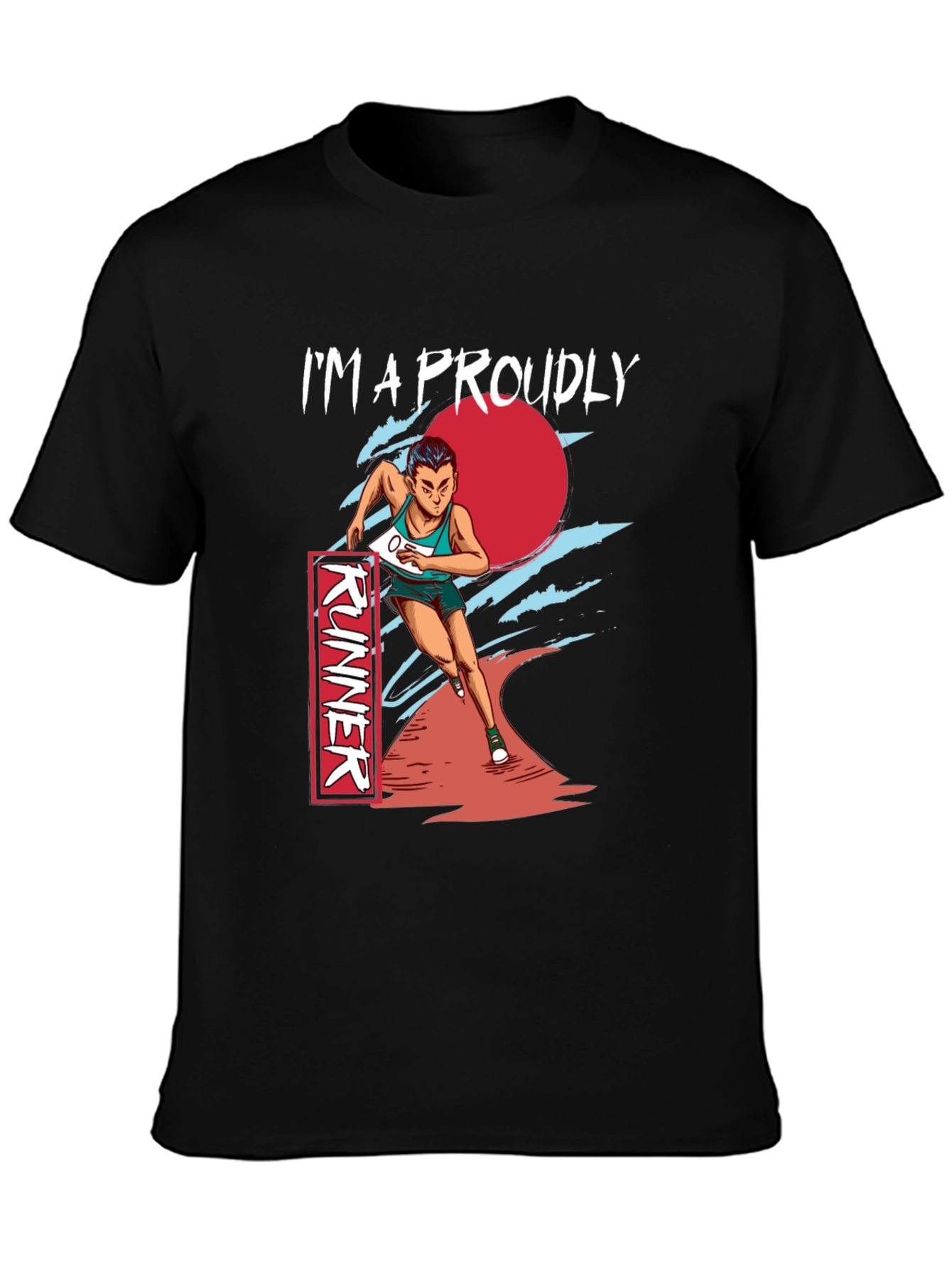 Proud Runner Graphic T-Shirt