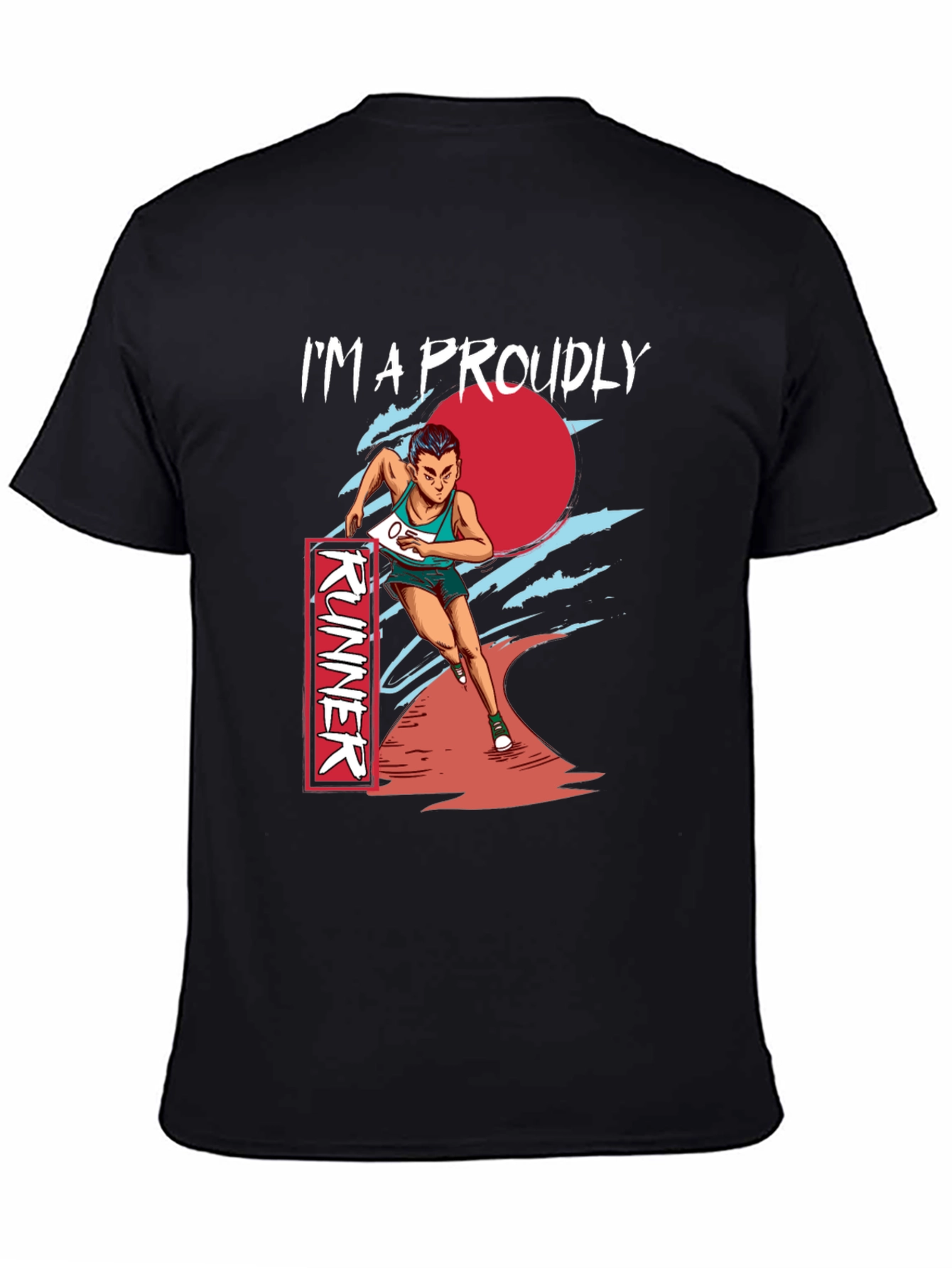 Proud Runner Graphic T-Shirt