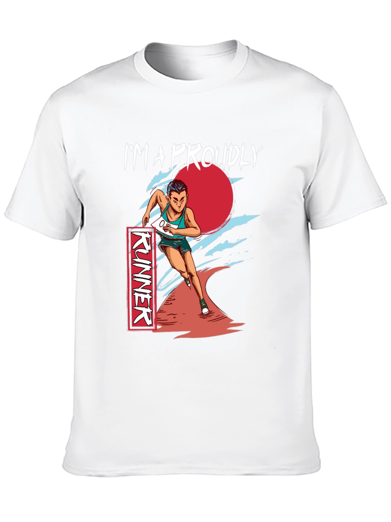 Proud Runner Graphic T-Shirt