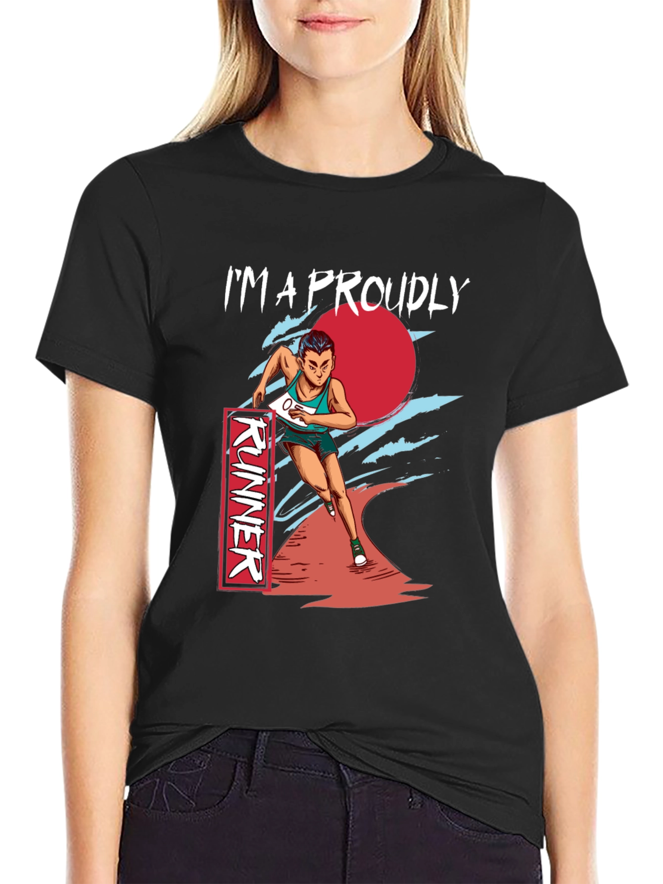 Proud Runner Graphic T-Shirt
