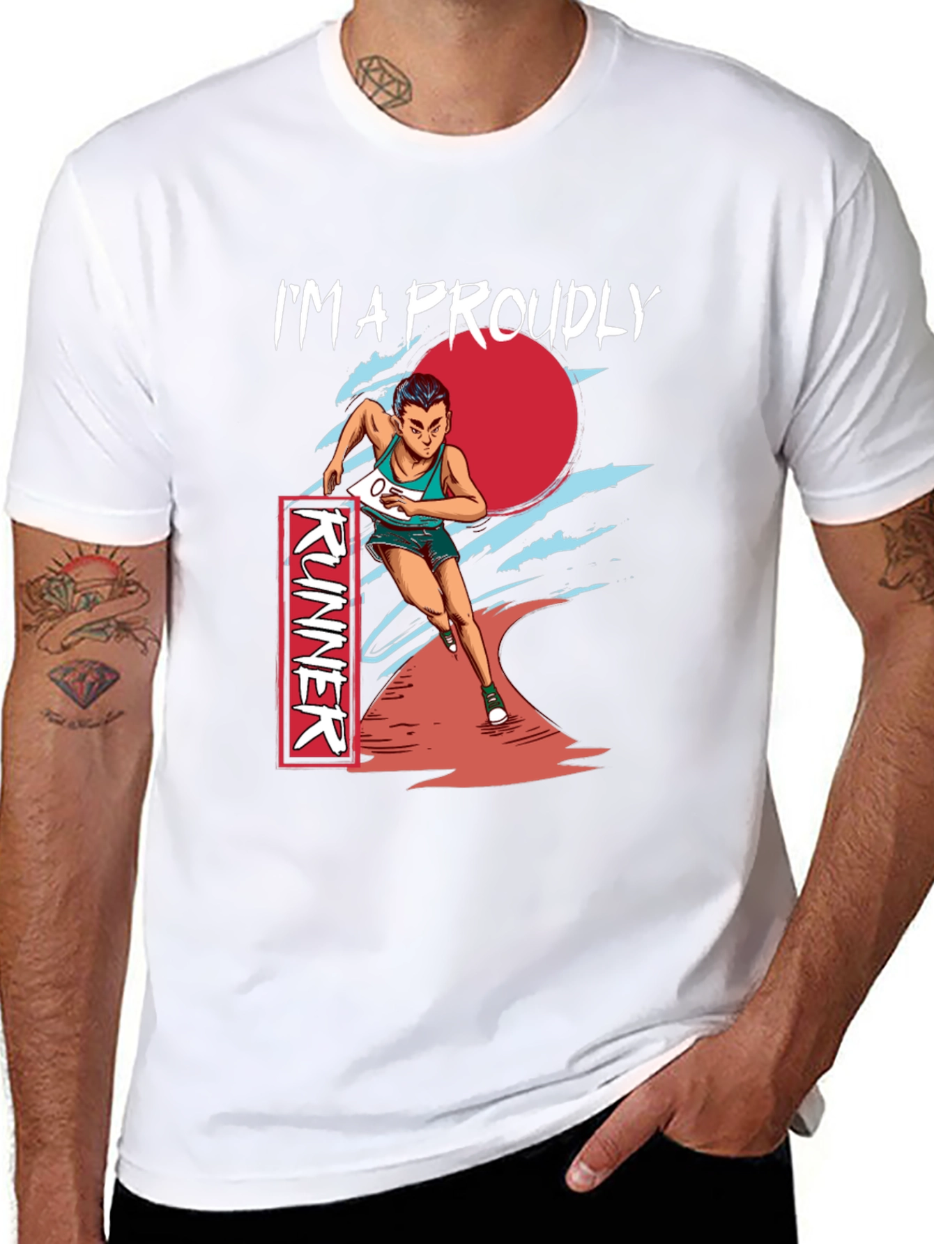 Proud Runner Graphic T-Shirt