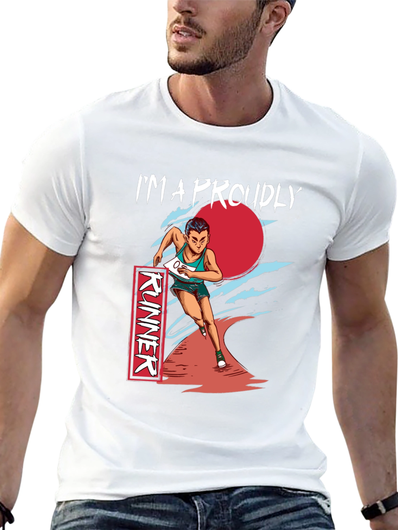 Proud Runner Graphic T-Shirt