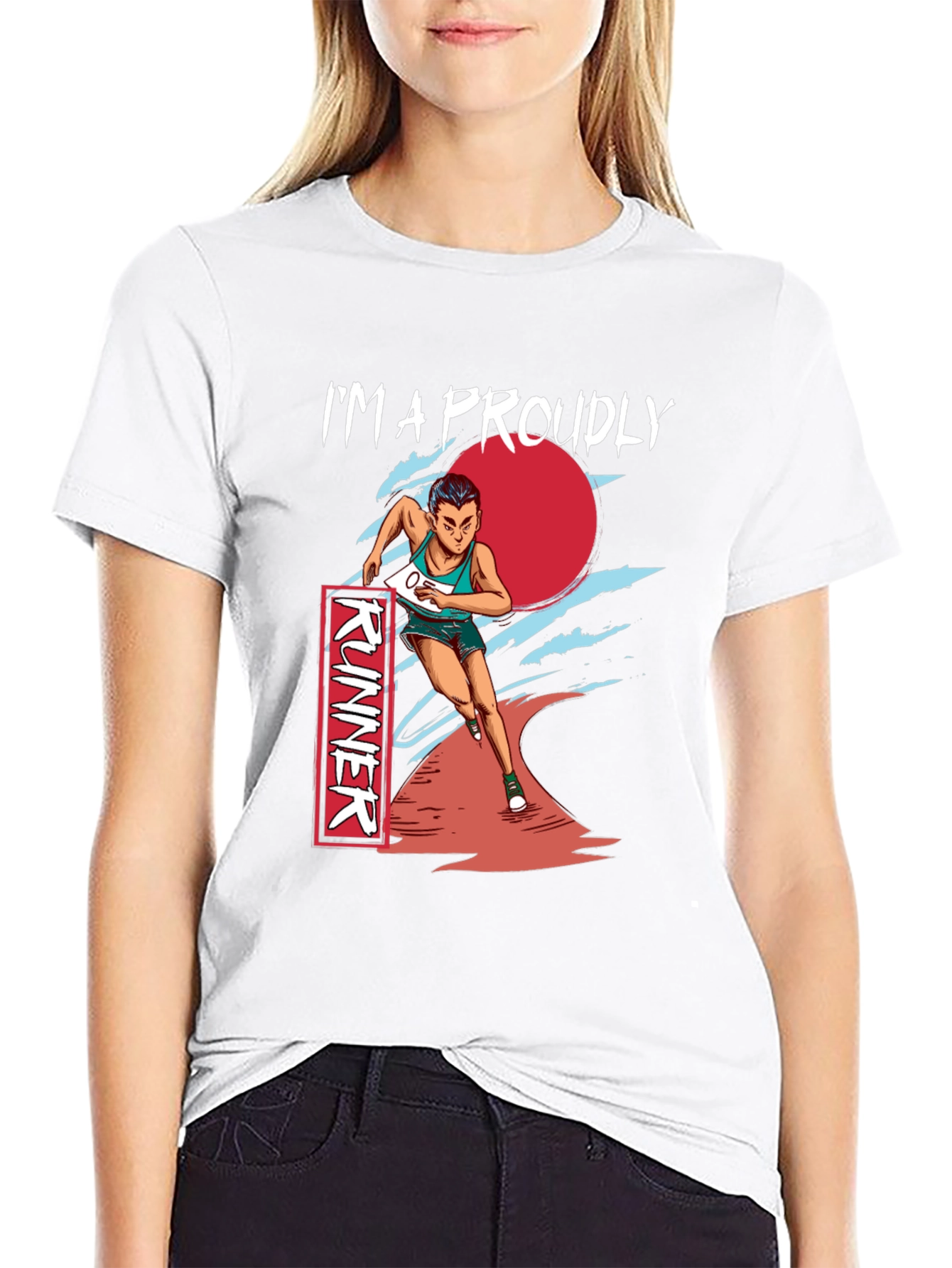 Proud Runner Graphic T-Shirt