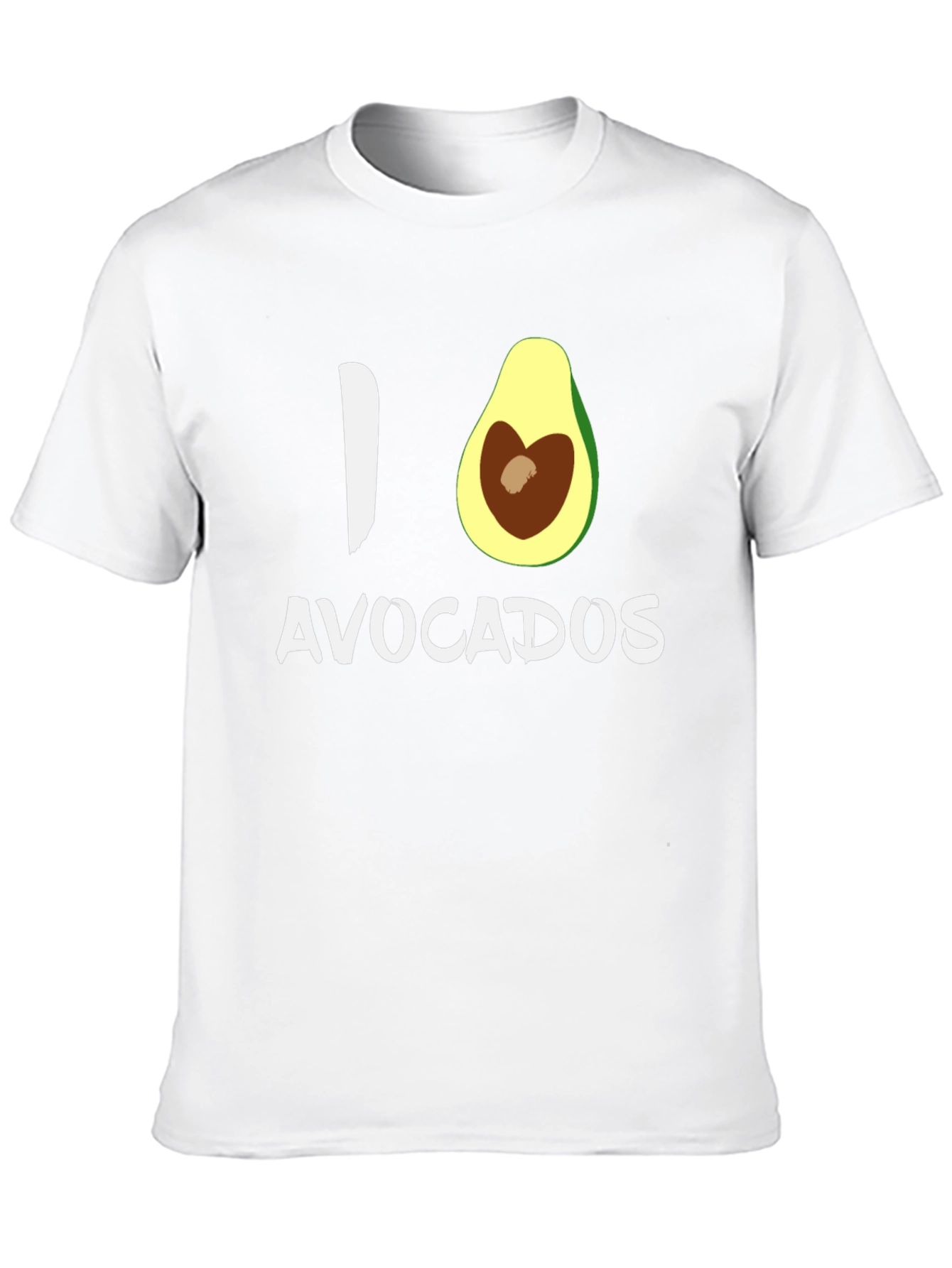 I Heart Avocados Graphic Tee - Black