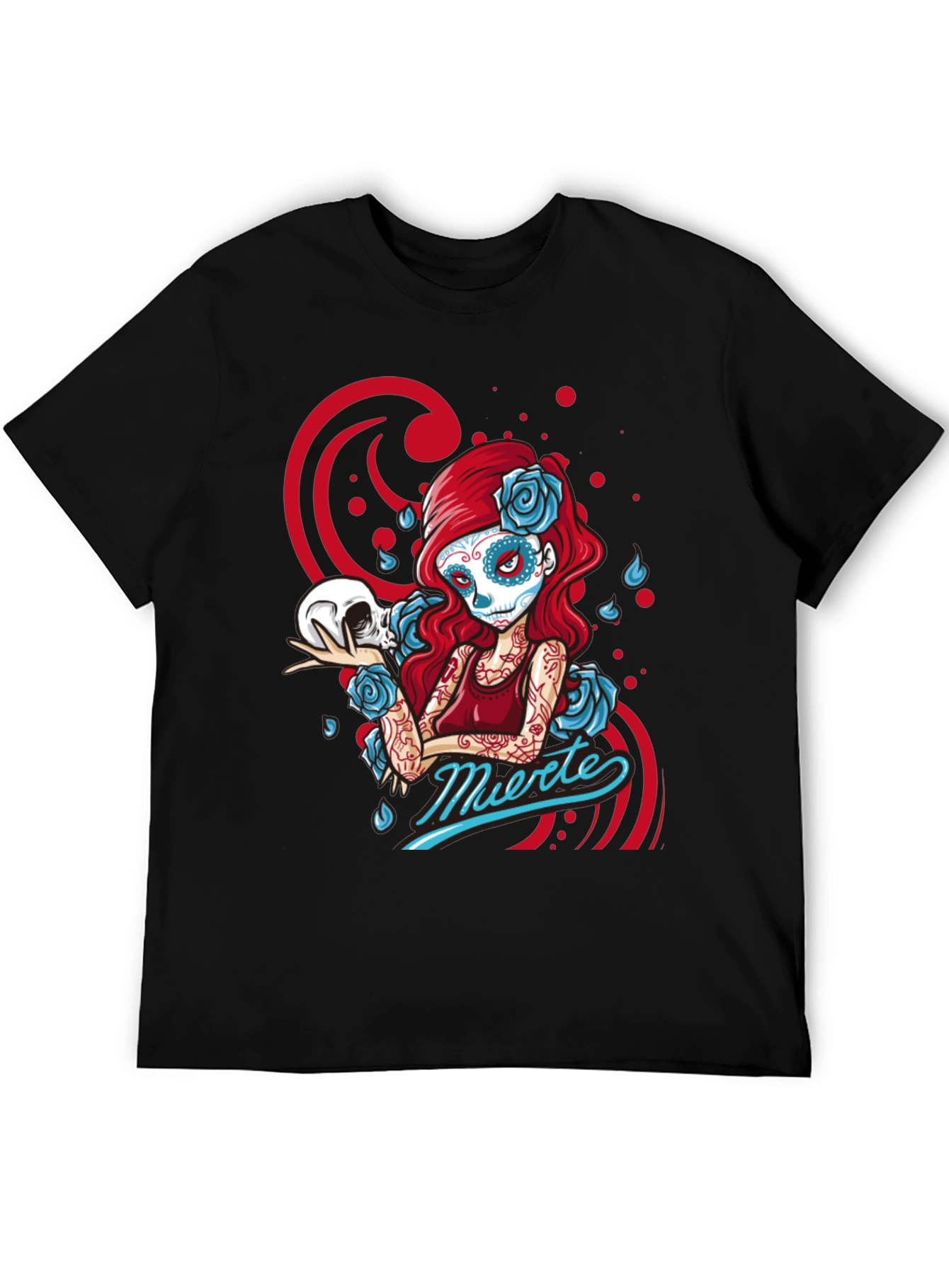 Sugar Skull Girl T-Shirt - Day of the Dead