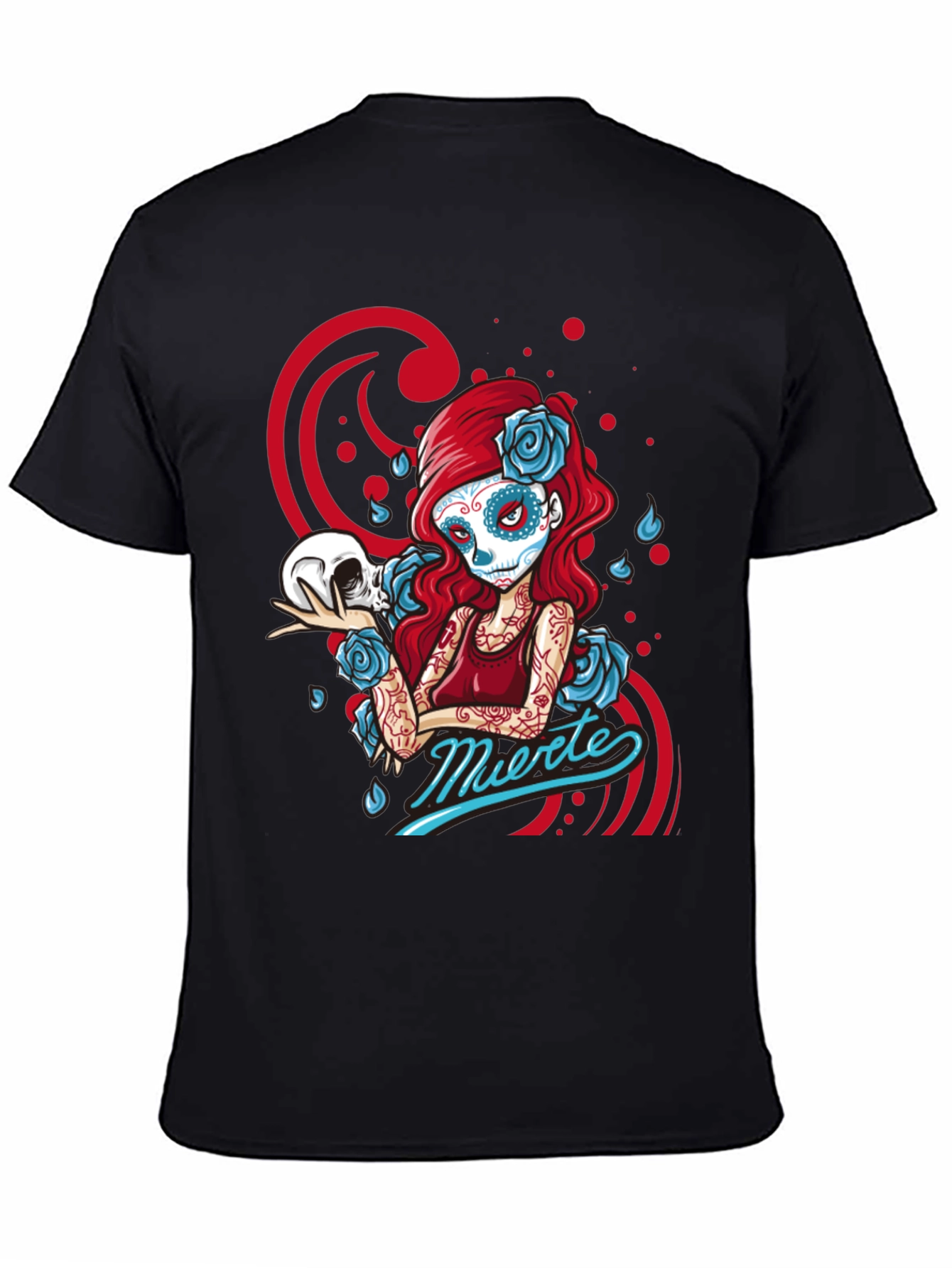Sugar Skull Girl T-Shirt - Day of the Dead