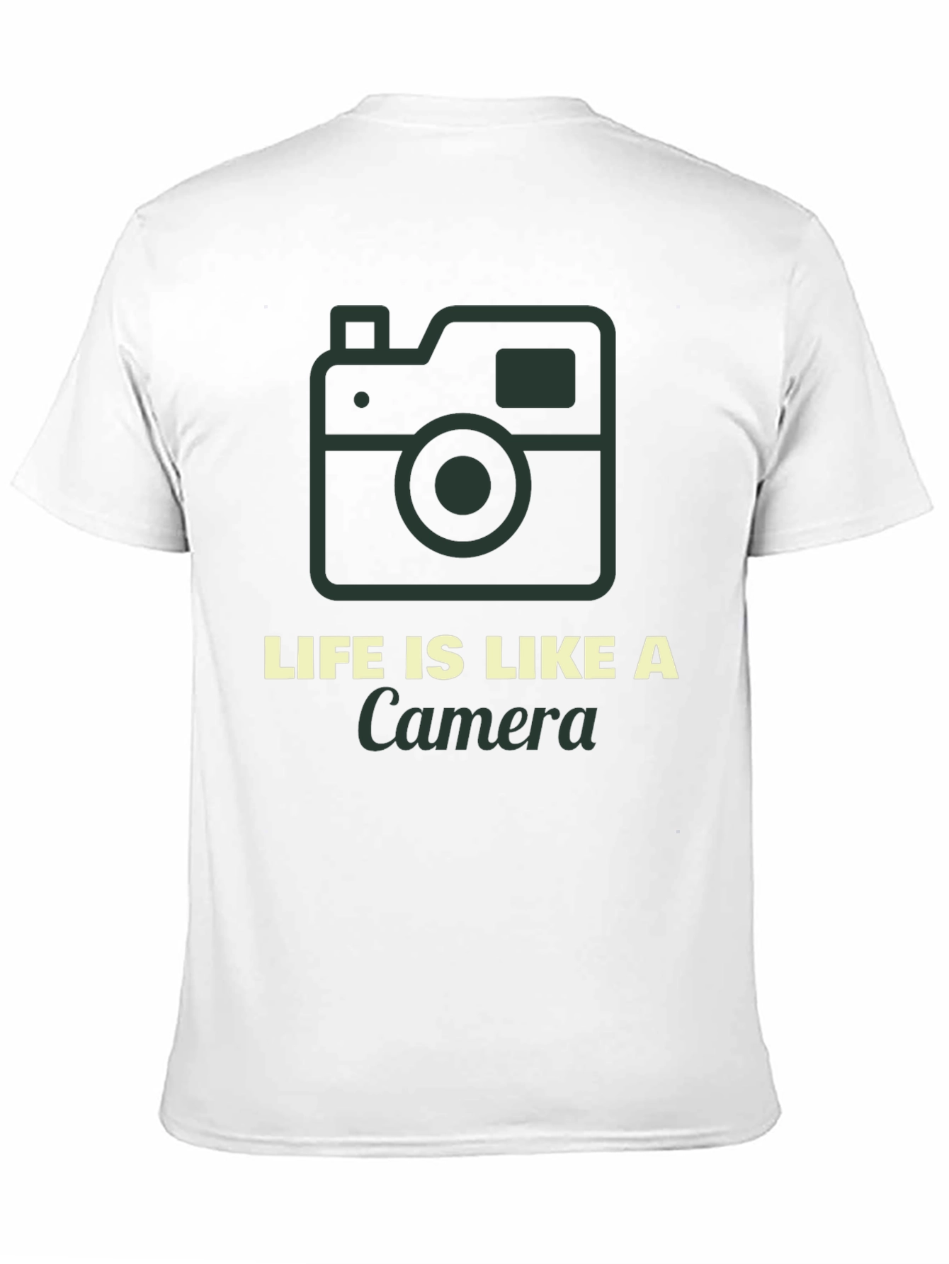 Life is Like a Camera Graphic T-Shirt
