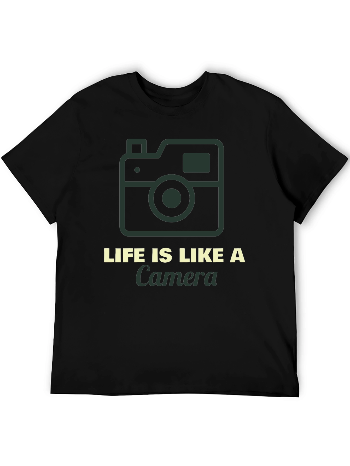 Life is Like a Camera Graphic T-Shirt