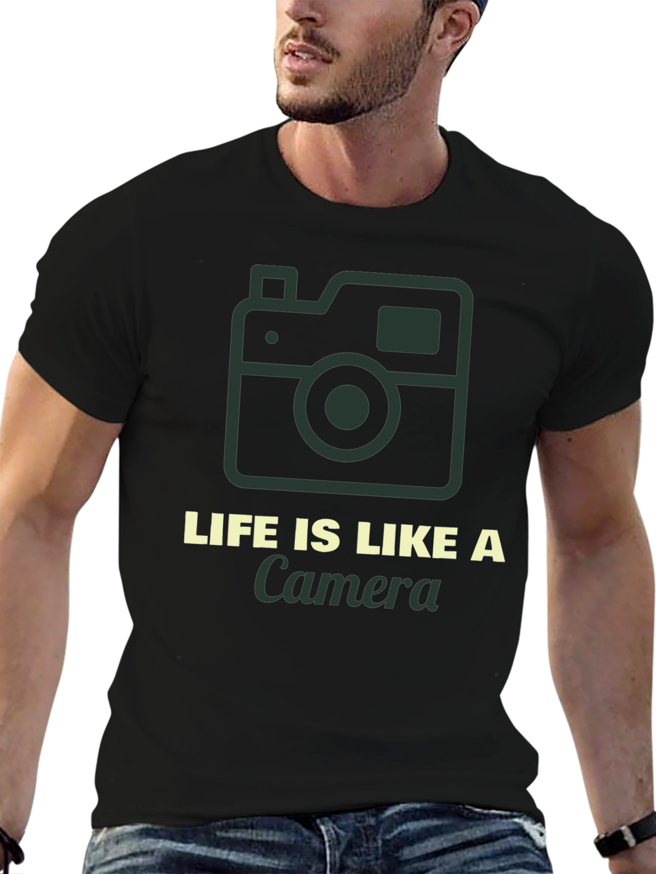Life is Like a Camera Graphic T-Shirt