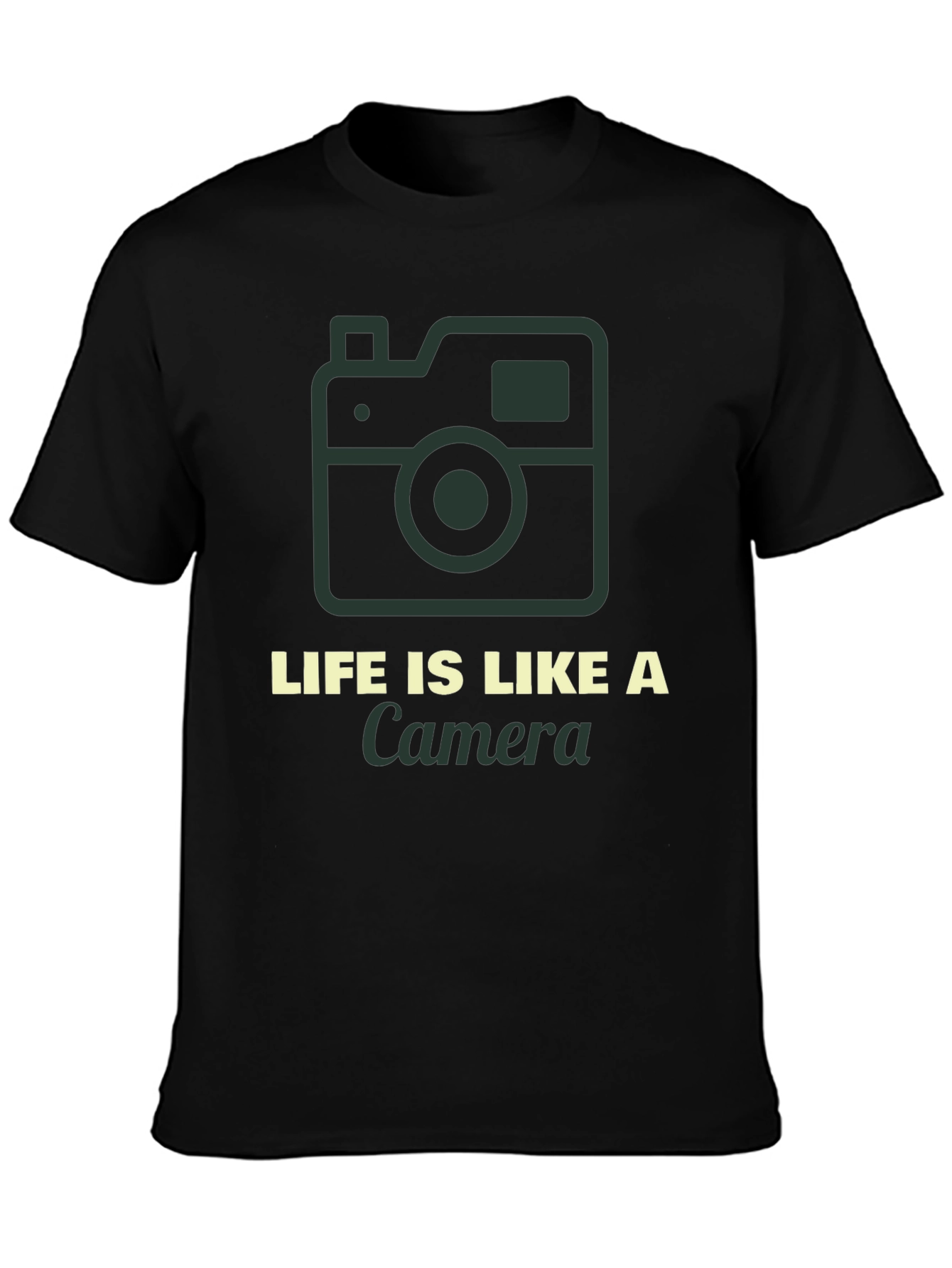Life is Like a Camera Graphic T-Shirt
