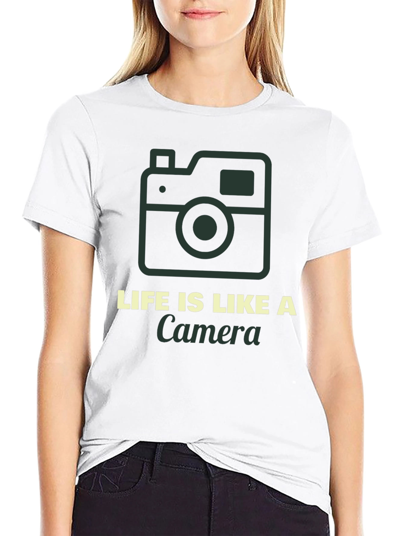 Life is Like a Camera Graphic T-Shirt