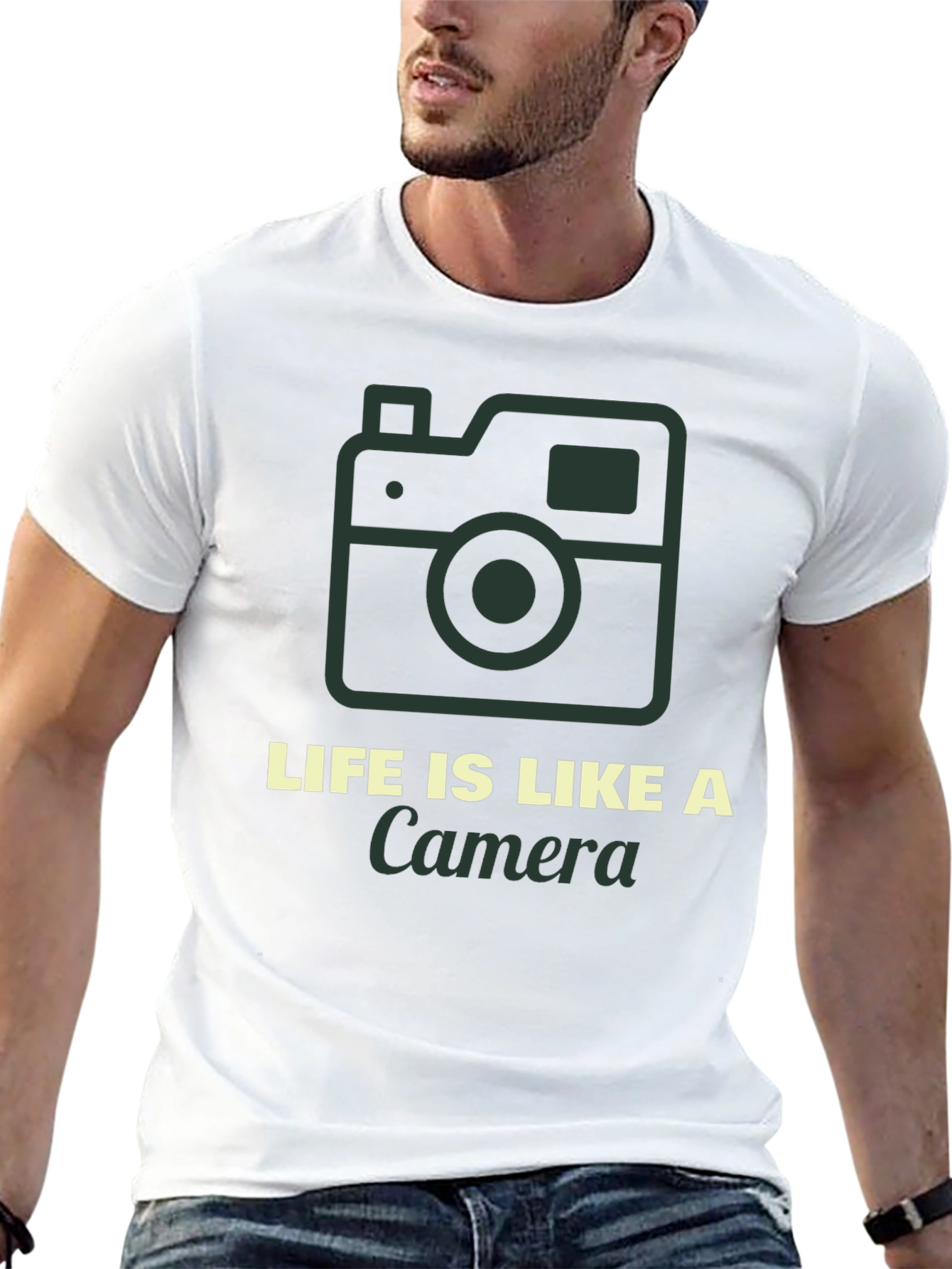 Life is Like a Camera Graphic T-Shirt