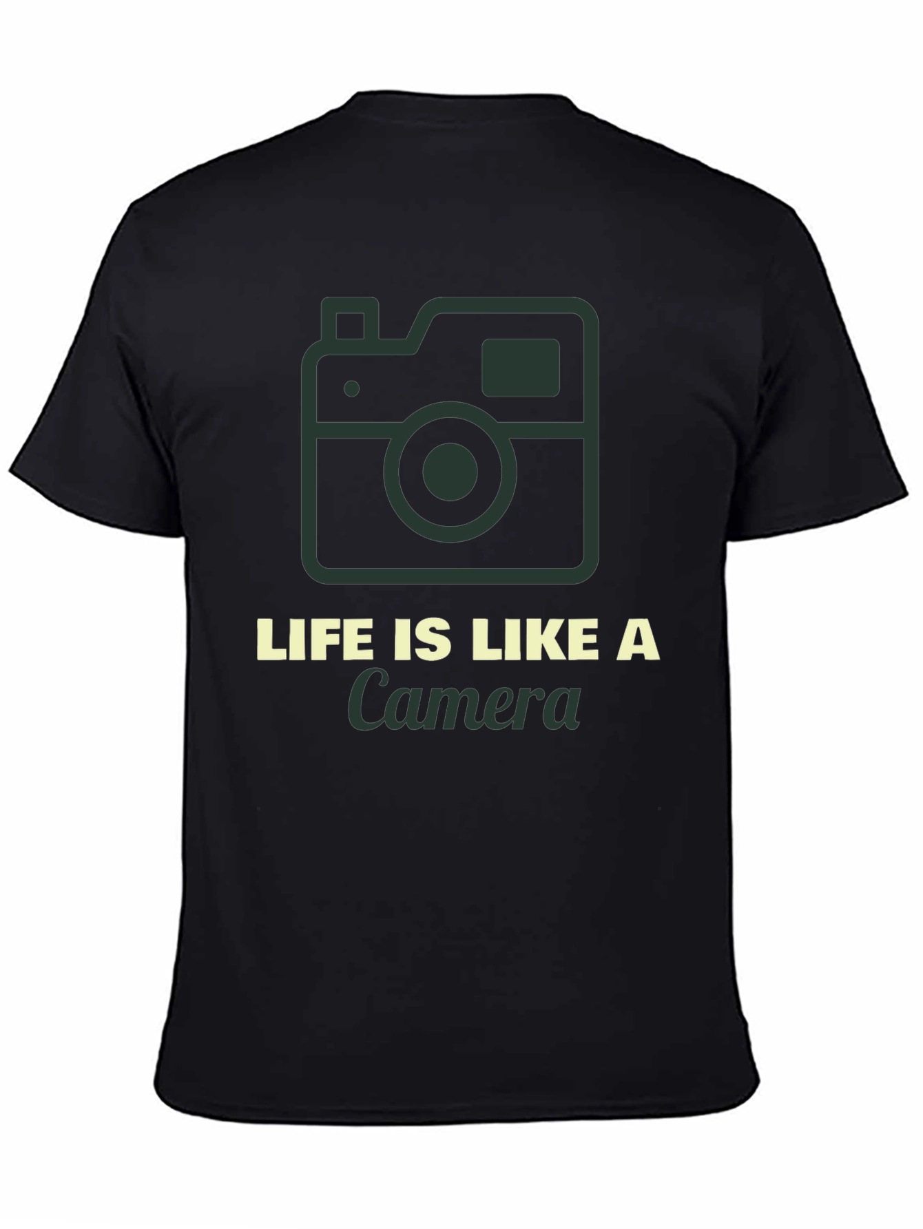 Life is Like a Camera Graphic T-Shirt