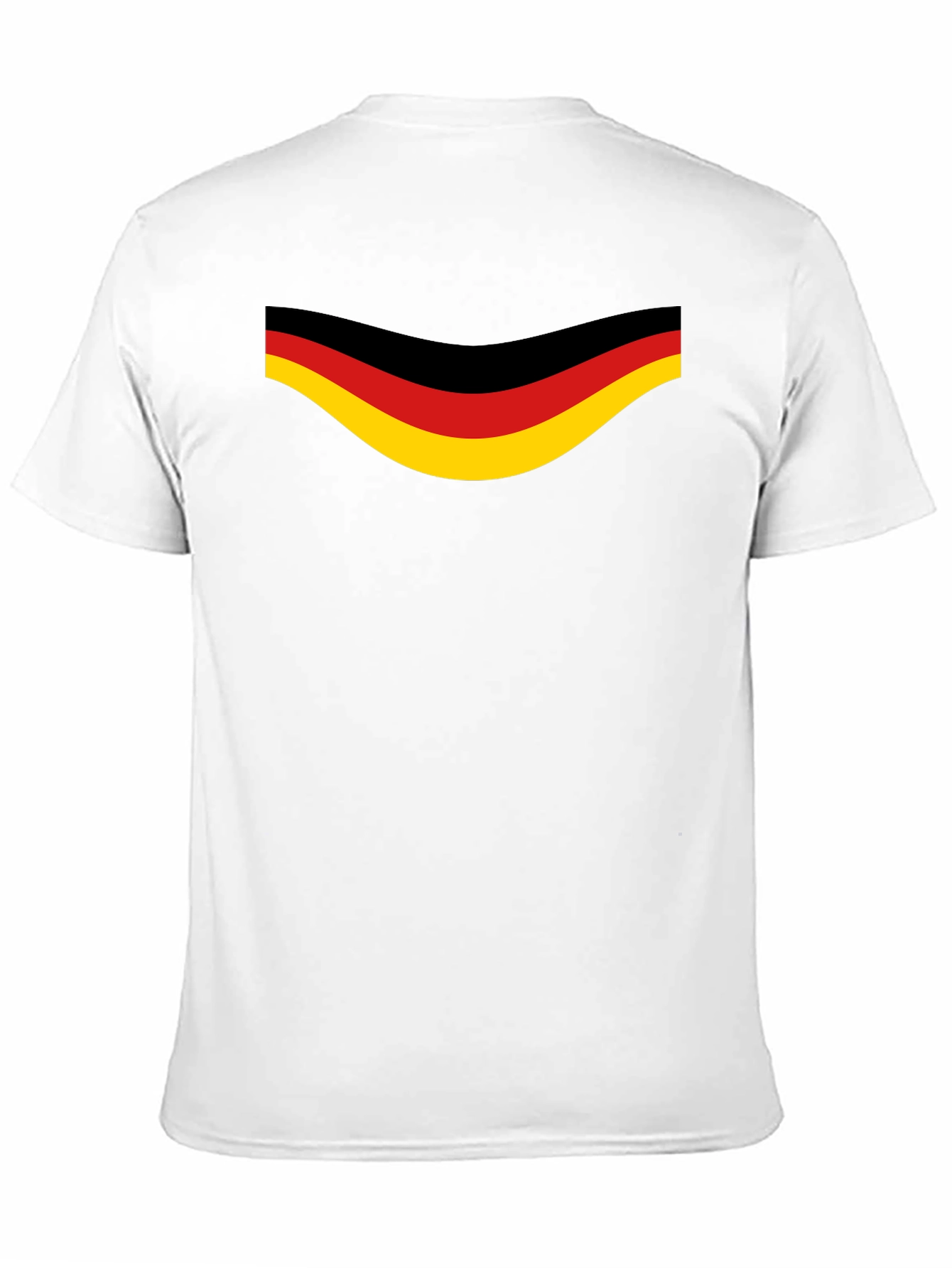 Germany Flag Graphic Black T-Shirt