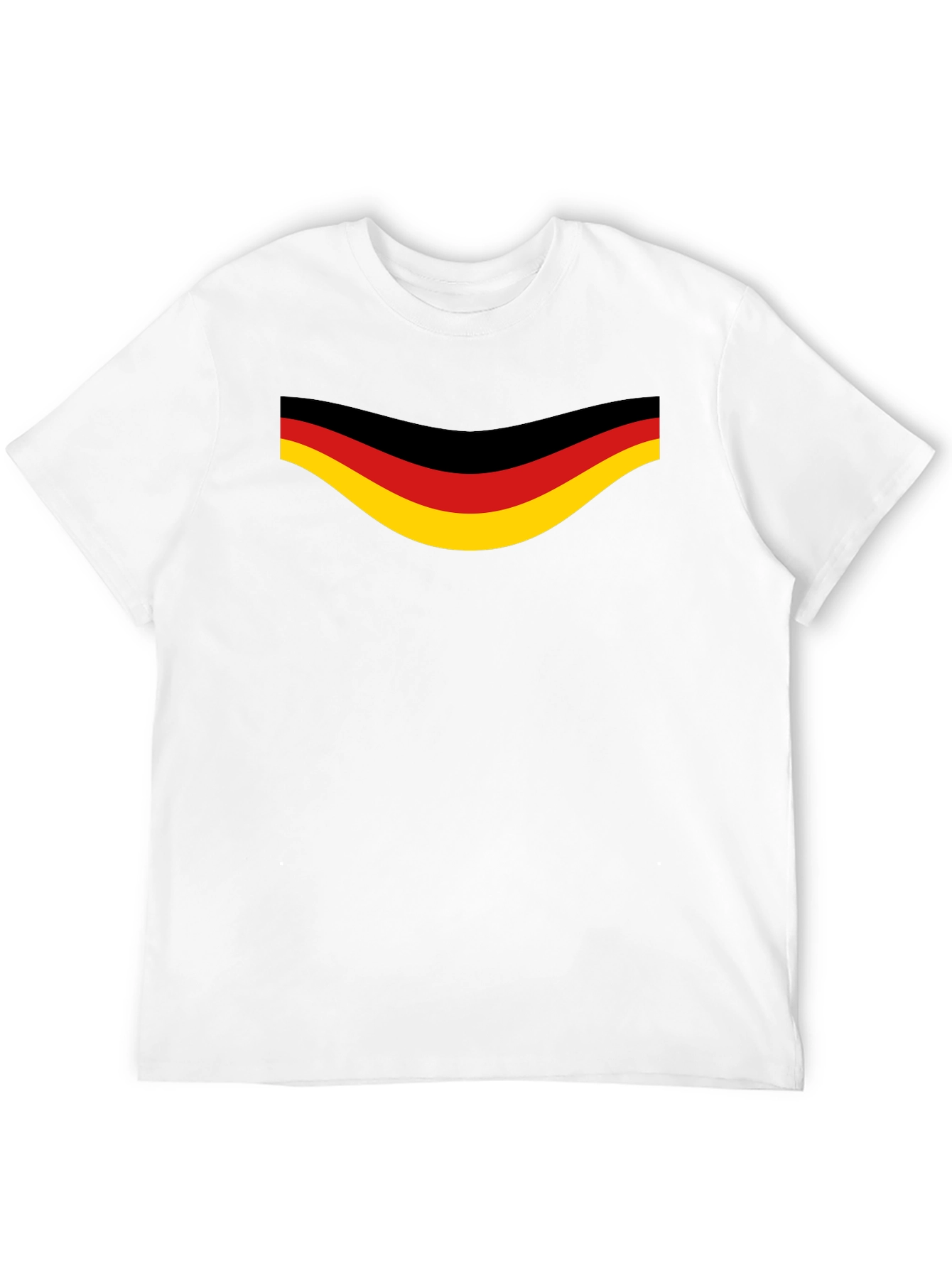 Germany Flag Graphic Black T-Shirt
