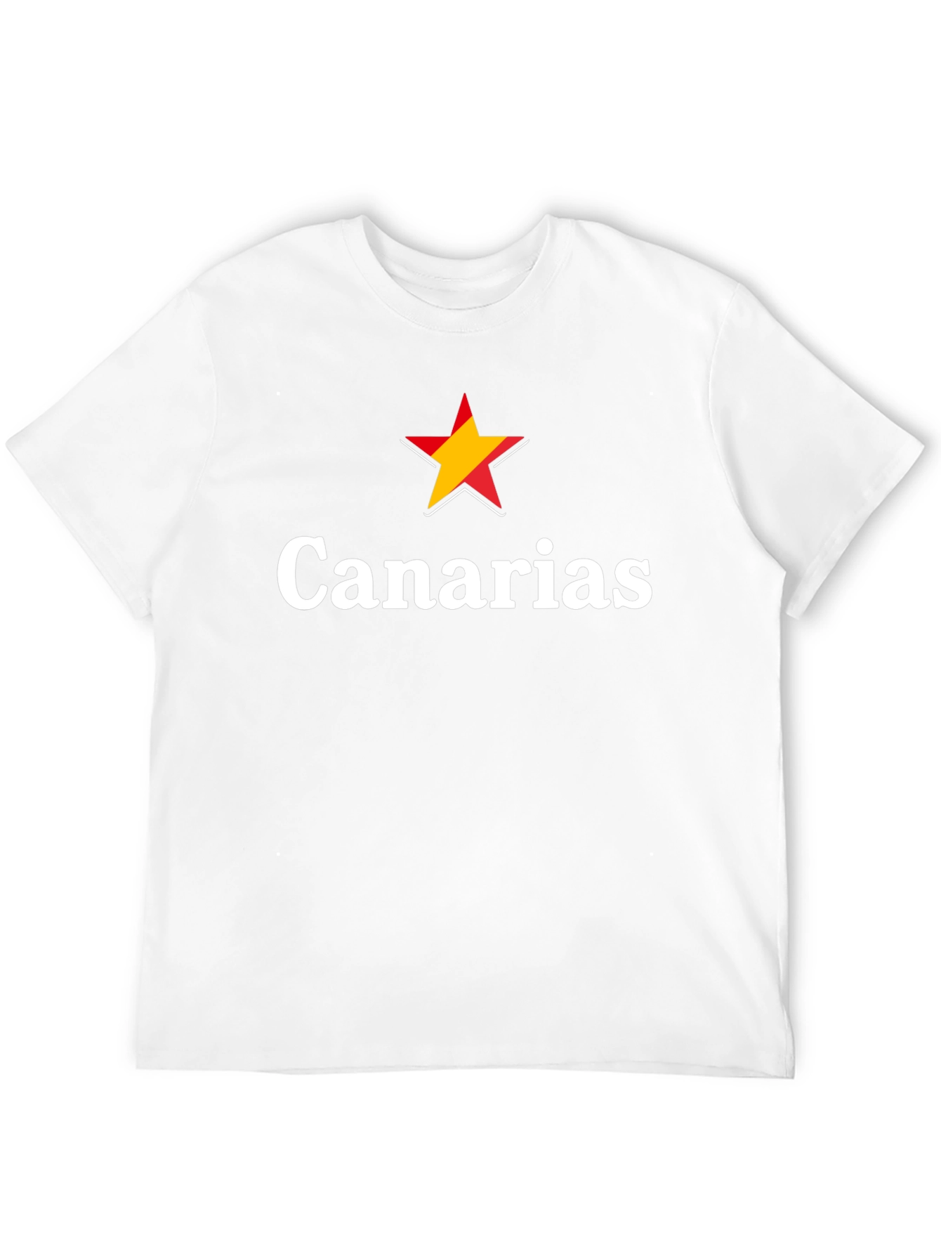 Canarias Star Graphic T-Shirt - Black