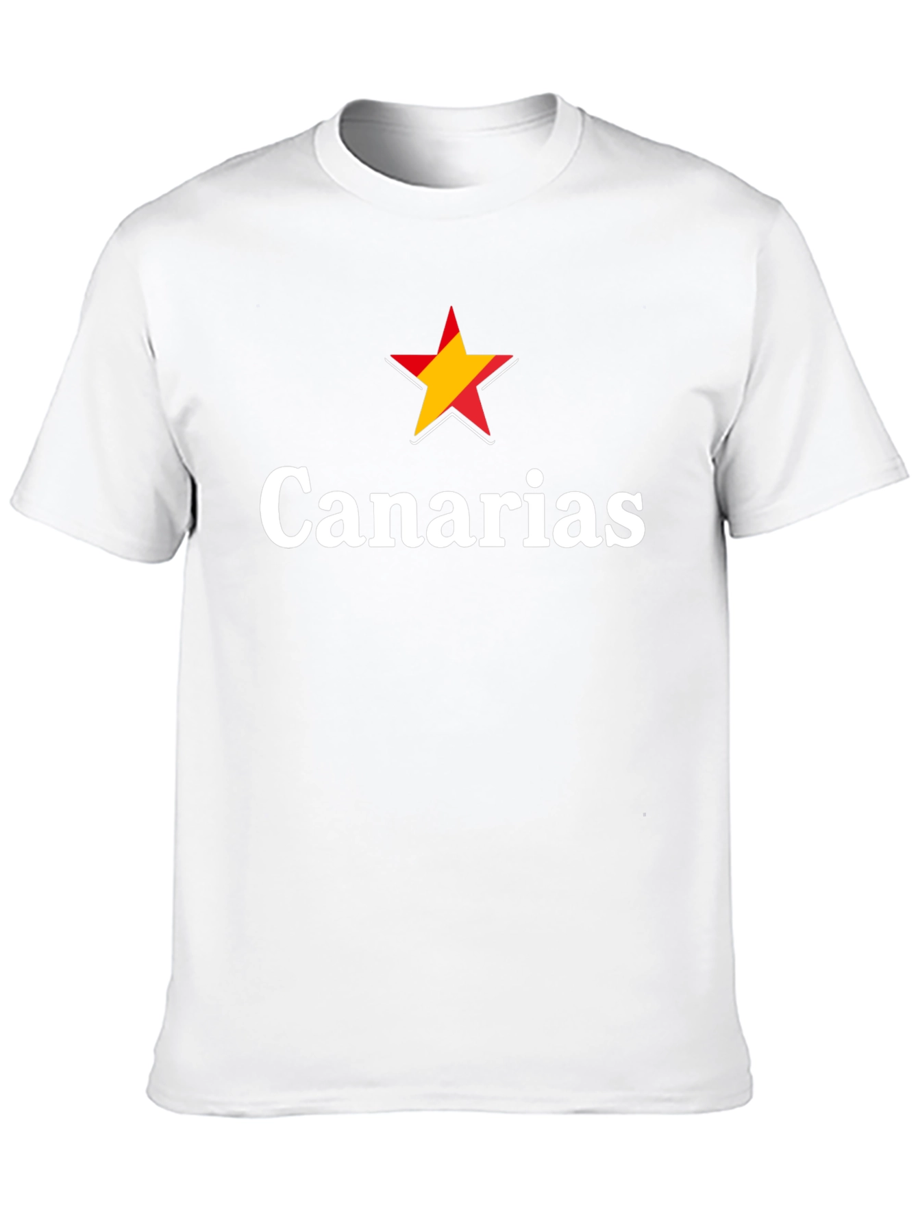 Canarias Star Graphic T-Shirt - Black