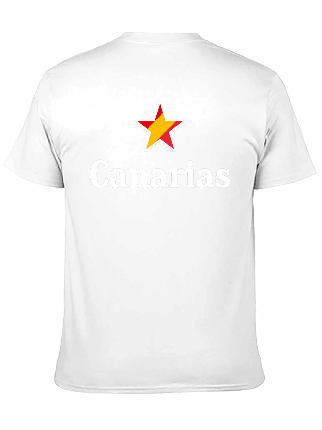 Canarias Star Graphic T-Shirt - Black