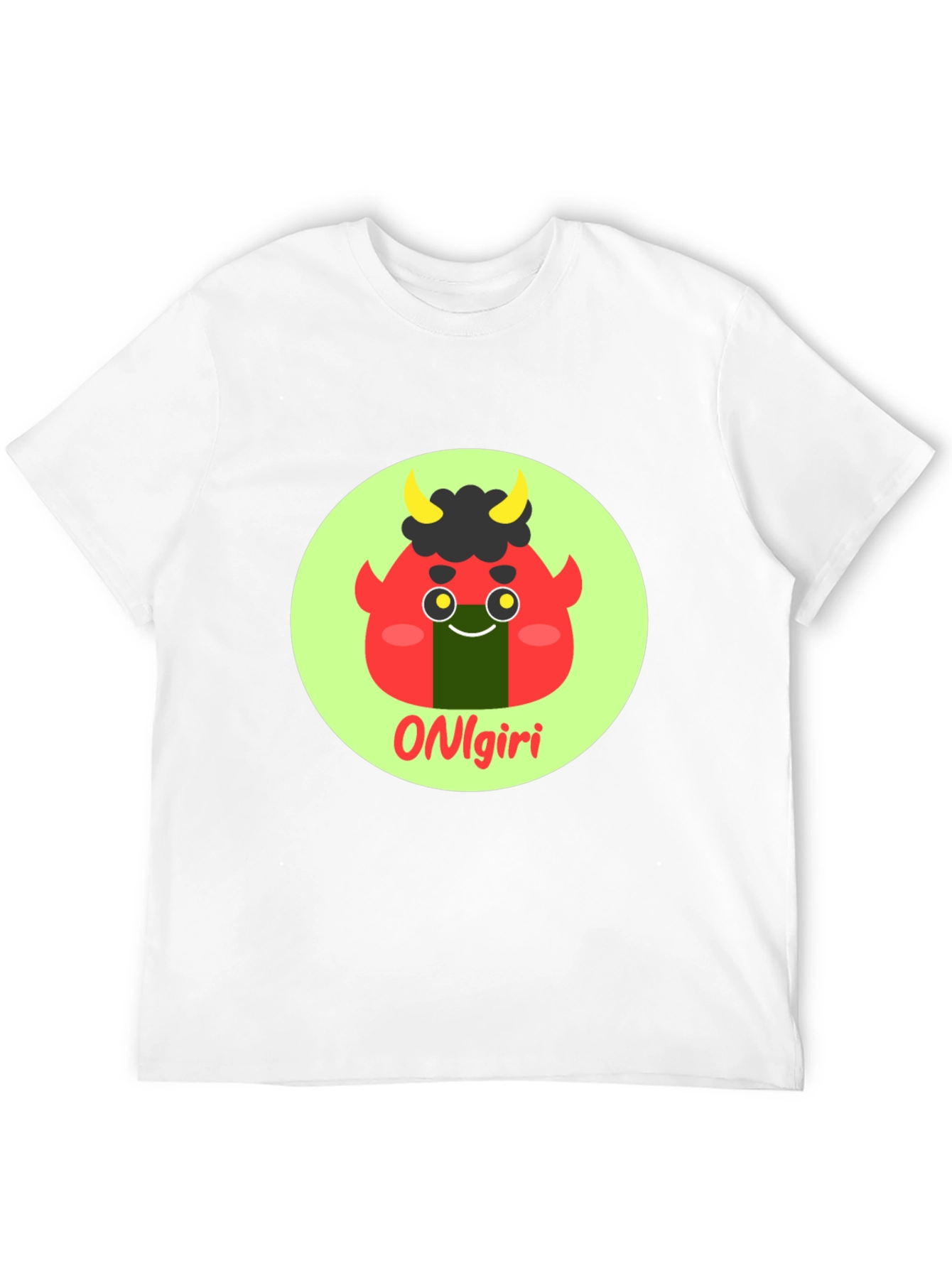 Onigiri Cartoon Graphic T-Shirt