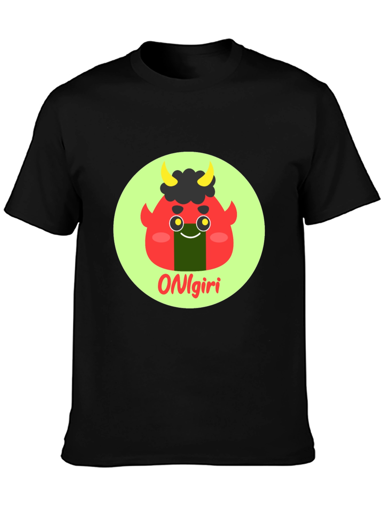 Onigiri Cartoon Graphic T-Shirt