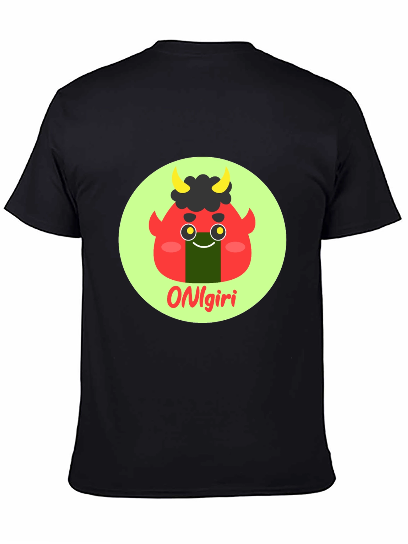 Onigiri Cartoon Graphic T-Shirt