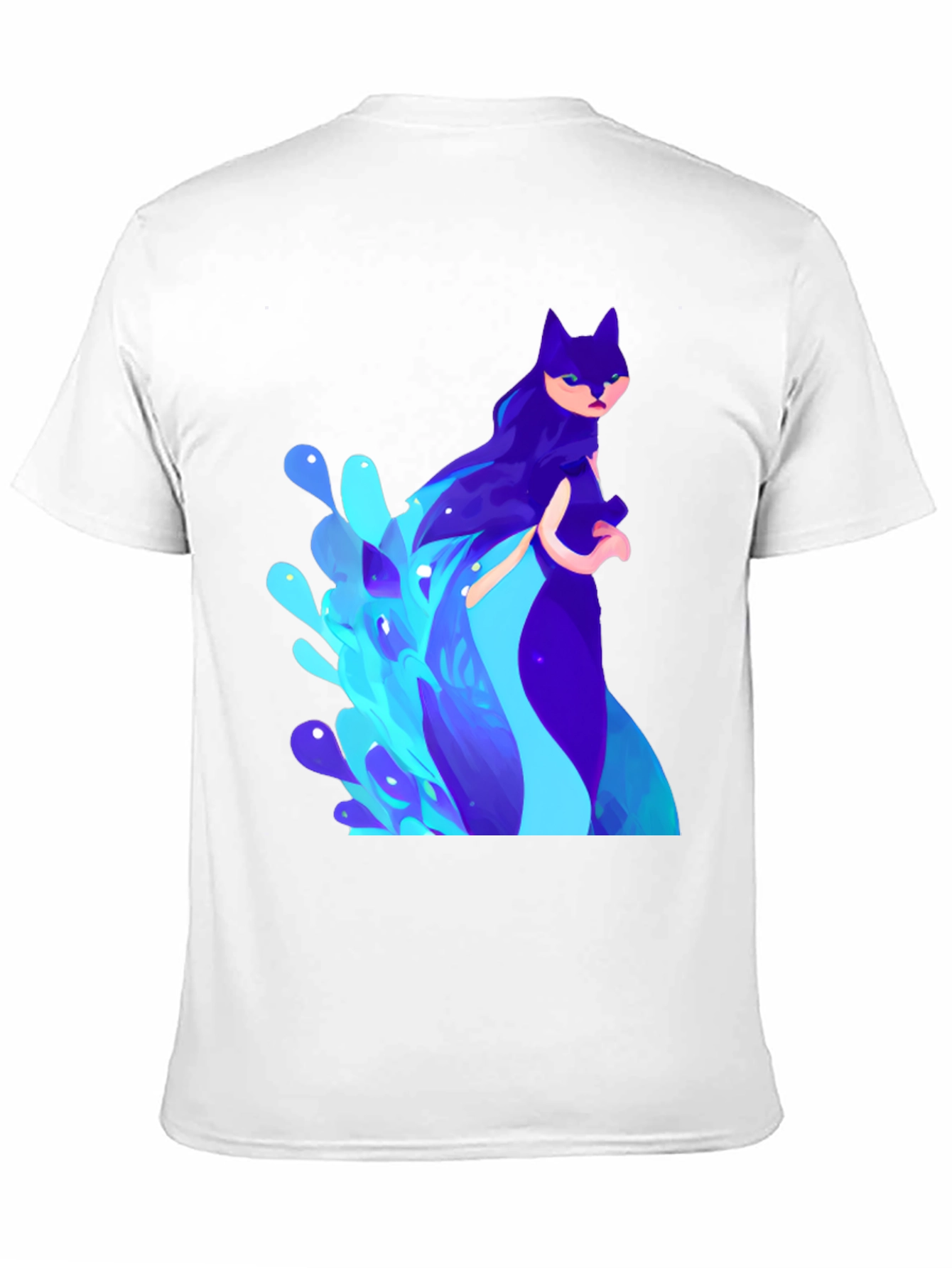 Mystic Cat T-Shirt - Artistic Graphic Tee