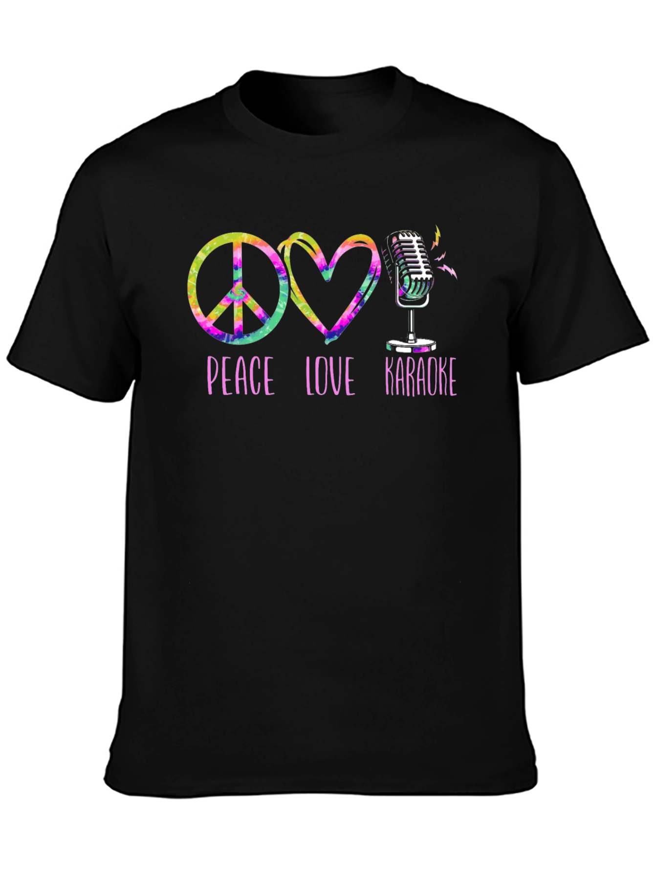 Peace Love Karaoke T-Shirt