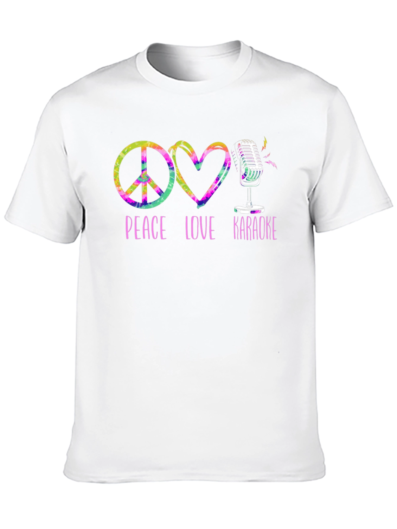 Peace Love Karaoke T-Shirt