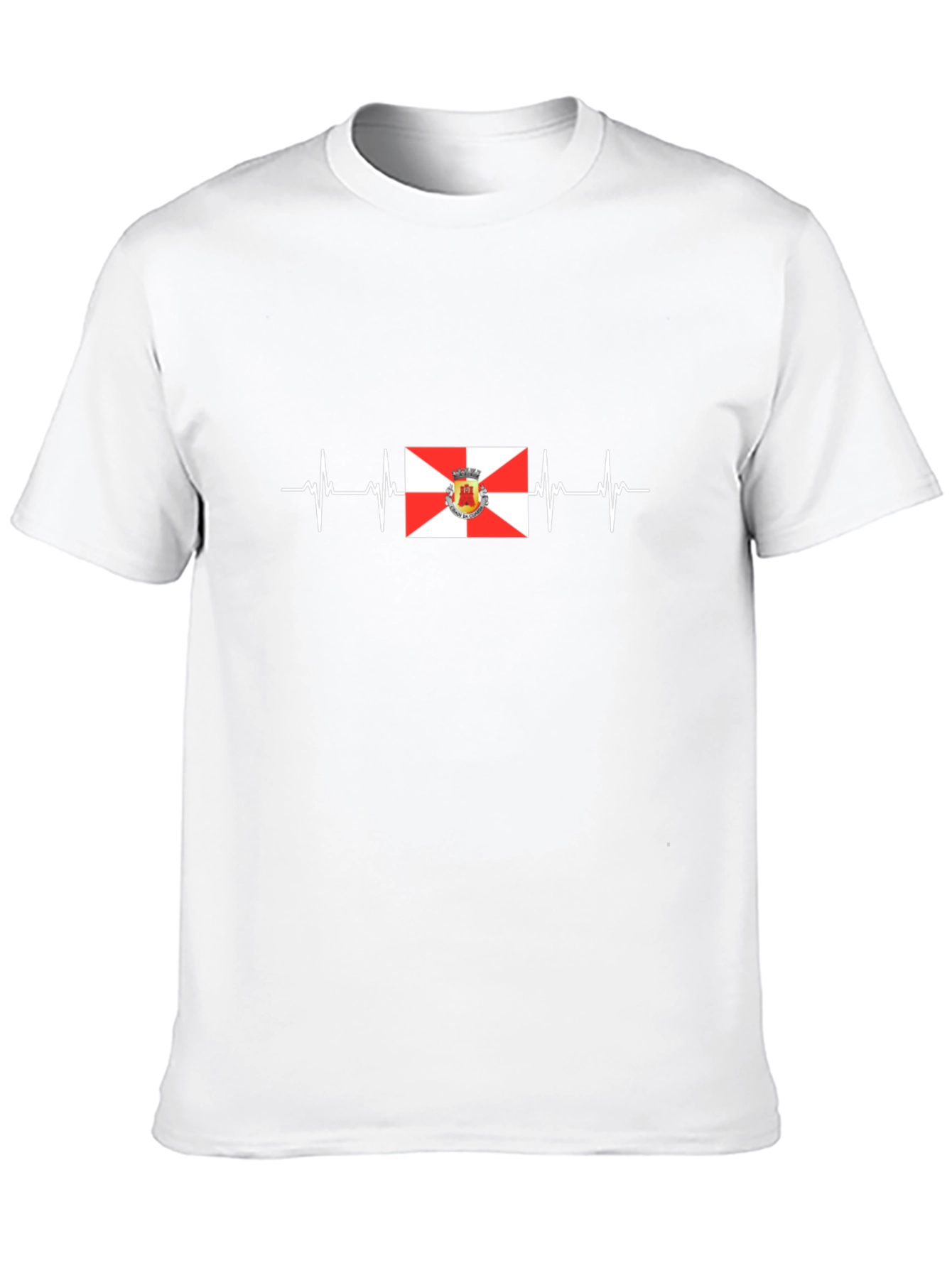 Heartbeat Melilla Flag T-Shirt