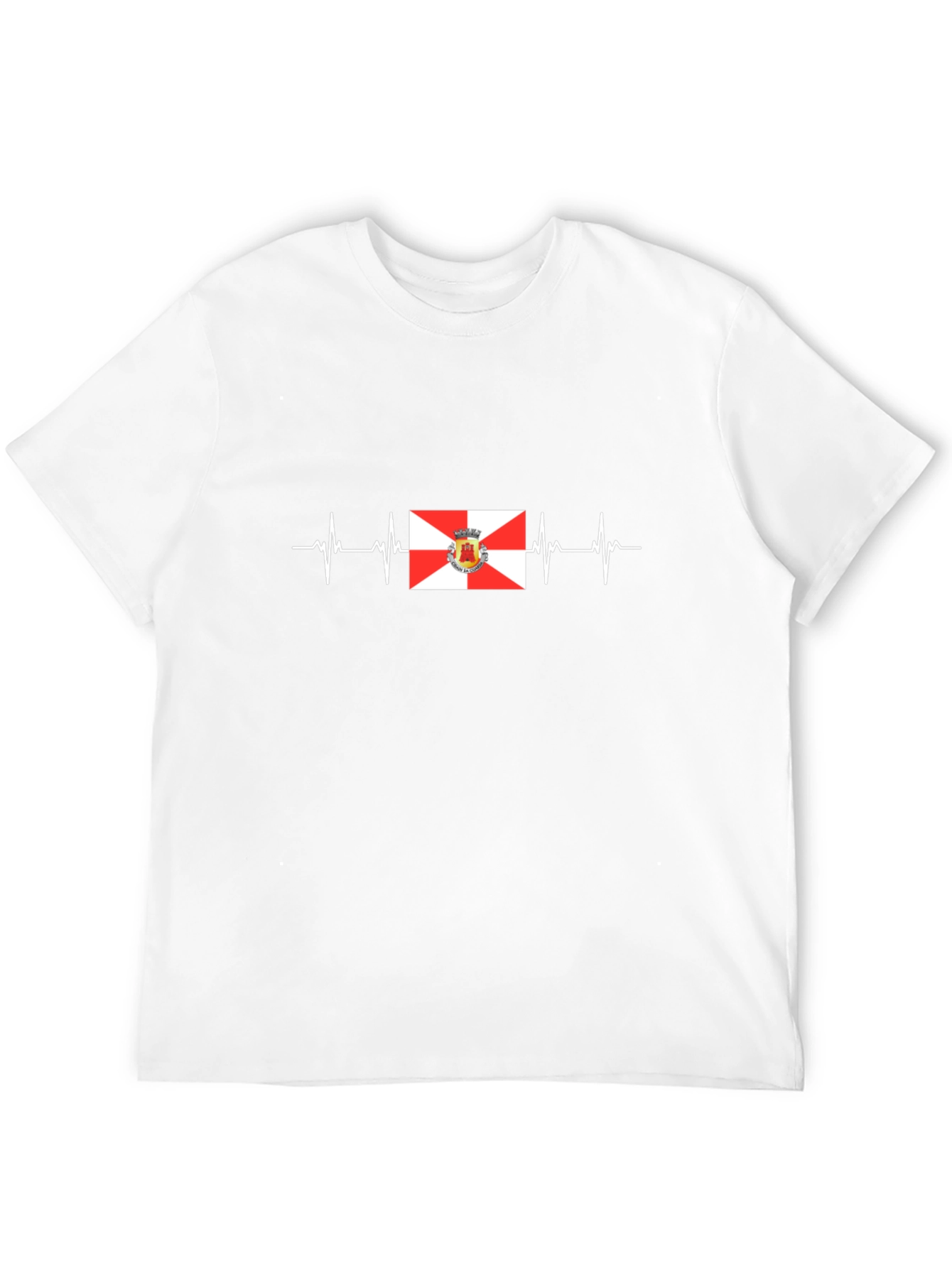 Heartbeat Melilla Flag T-Shirt