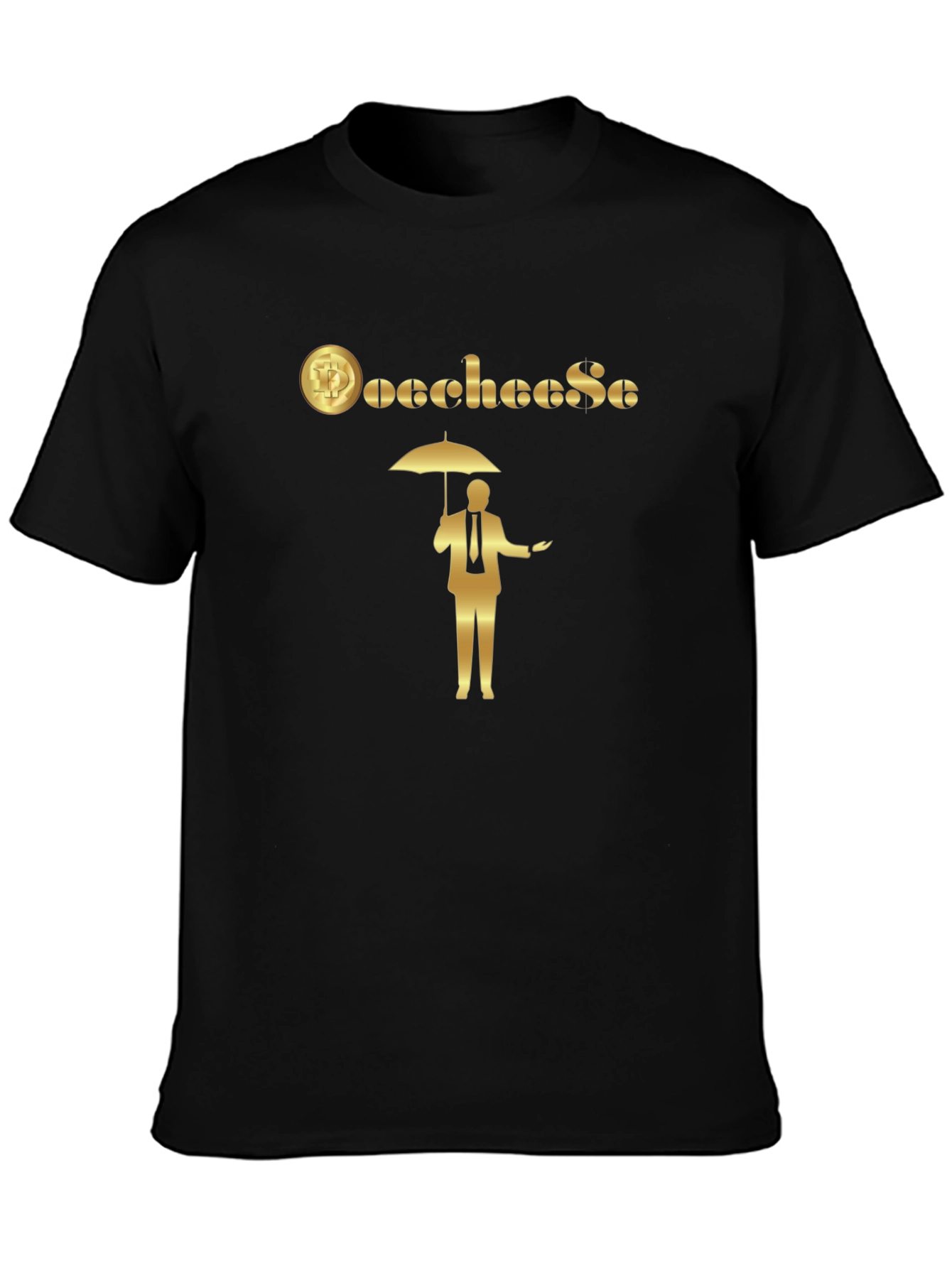 OocheeSe T-Shirt - Golden Drip