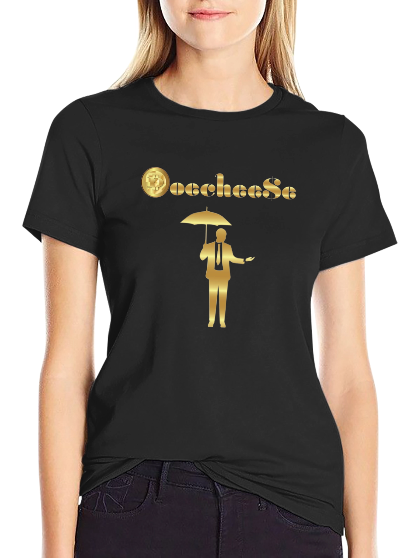 OocheeSe T-Shirt - Golden Drip